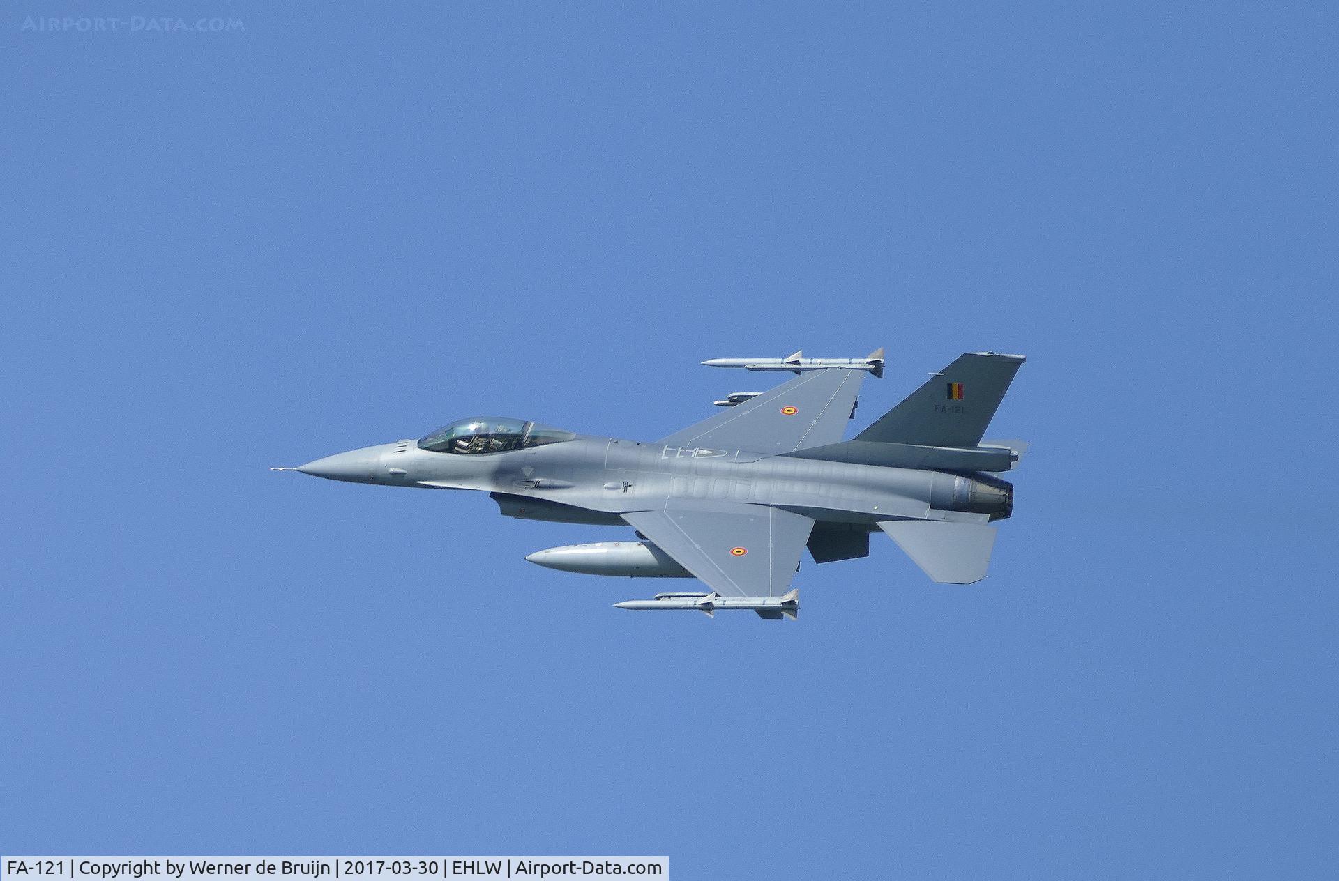 FA-121, SABCA F-16AM Fighting Falcon C/N 6H-121, FrisianFlag 2017