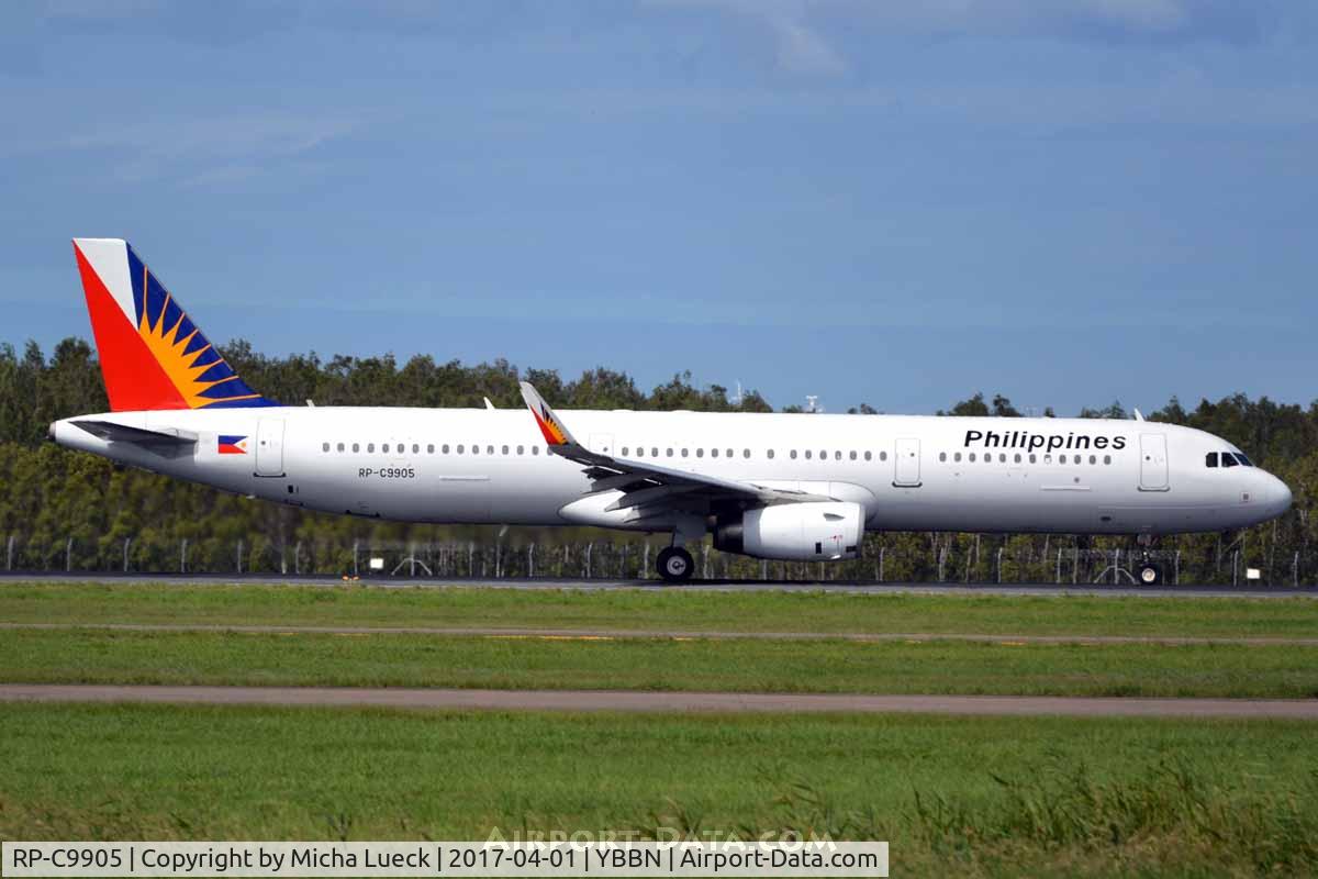 RP-C9905, 2013 Airbus A321-231 C/N 5280, At Brisbane