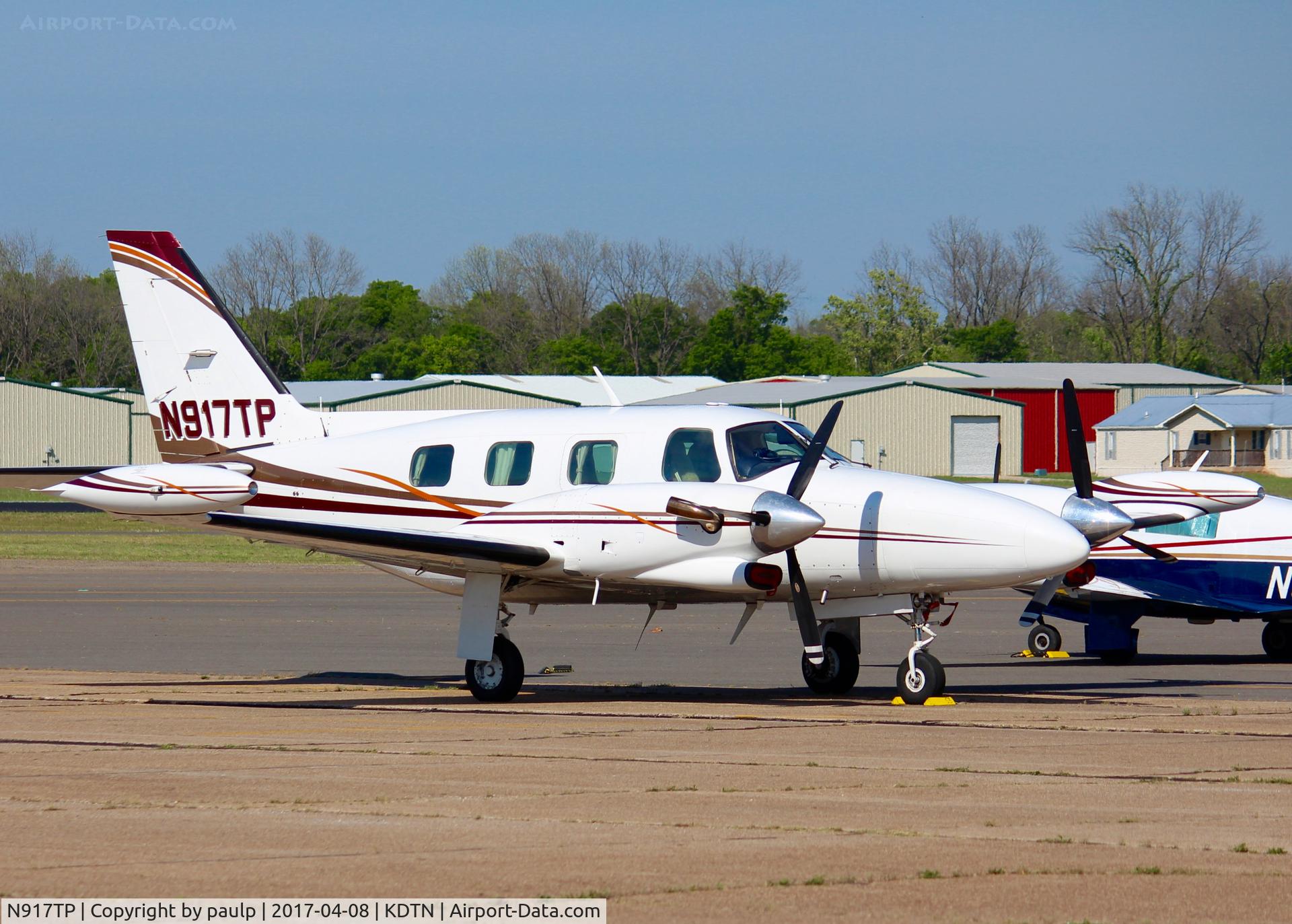 N917TP, 1982 Piper PA-31T1 Cheyenne 1 C/N 31T8104068, At Downtown Shreveport.