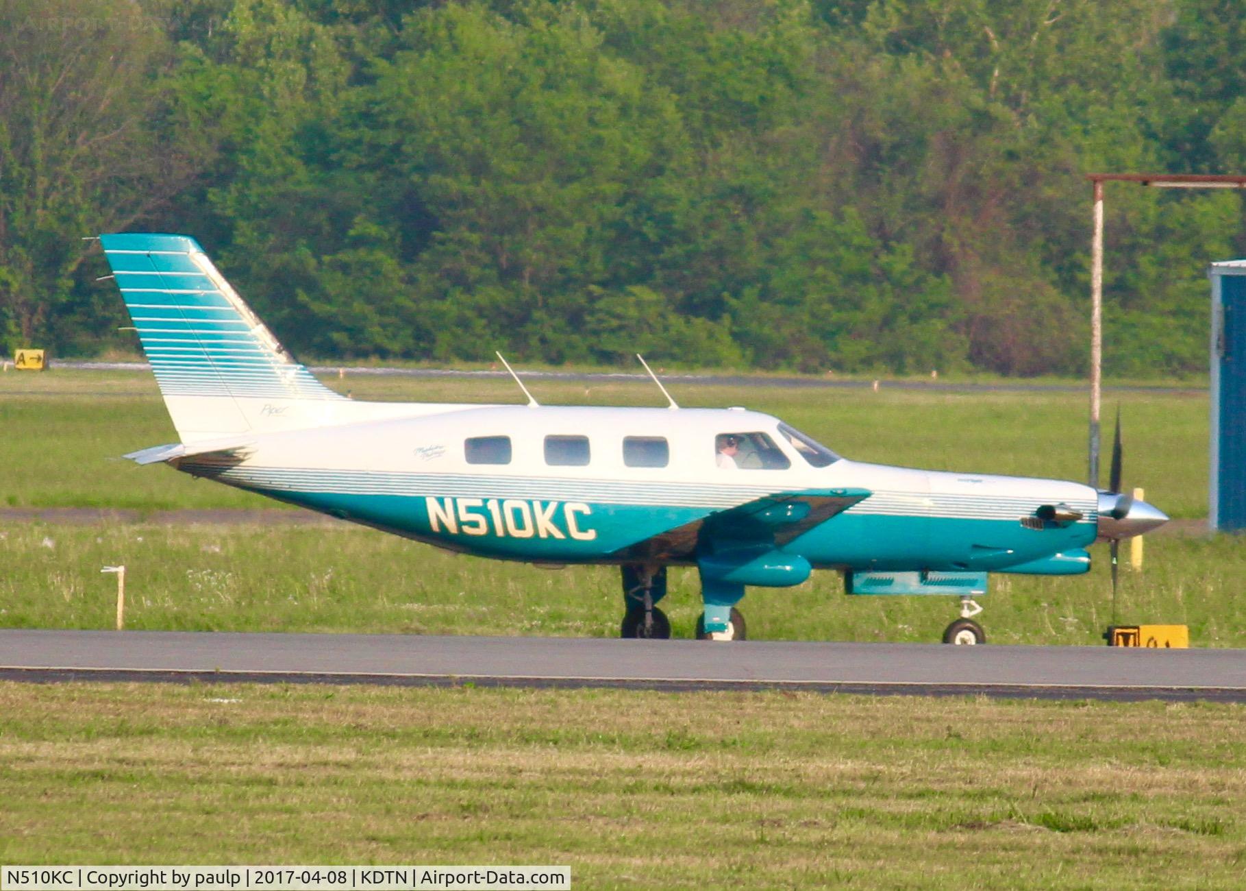 N510KC, 1993 Piper PA-46-350P Malibu Mirage C/N 4622151, At Downtown Shreveport.