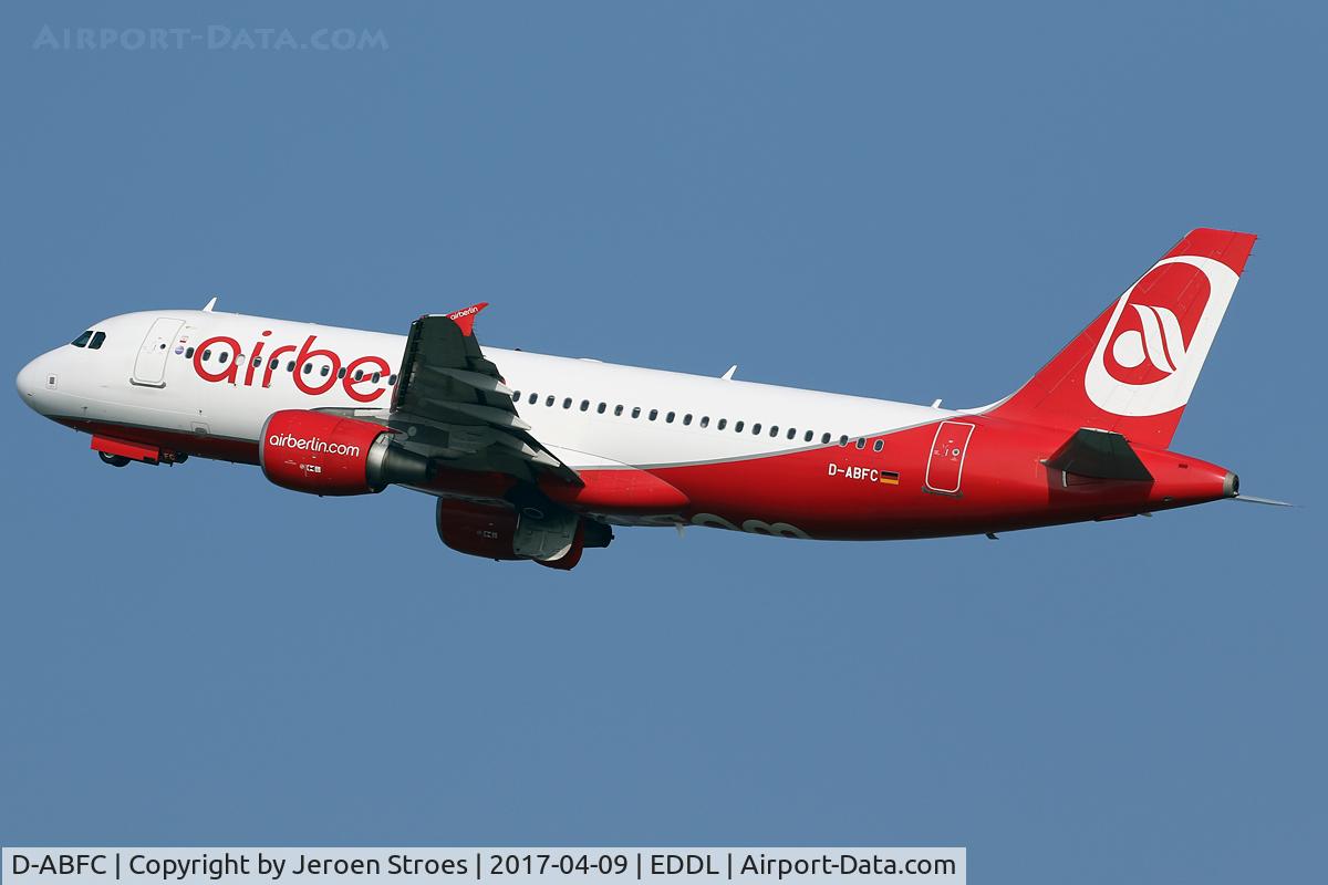 D-ABFC, 2010 Airbus A320-214 C/N 4161, Dusseldorf Airport