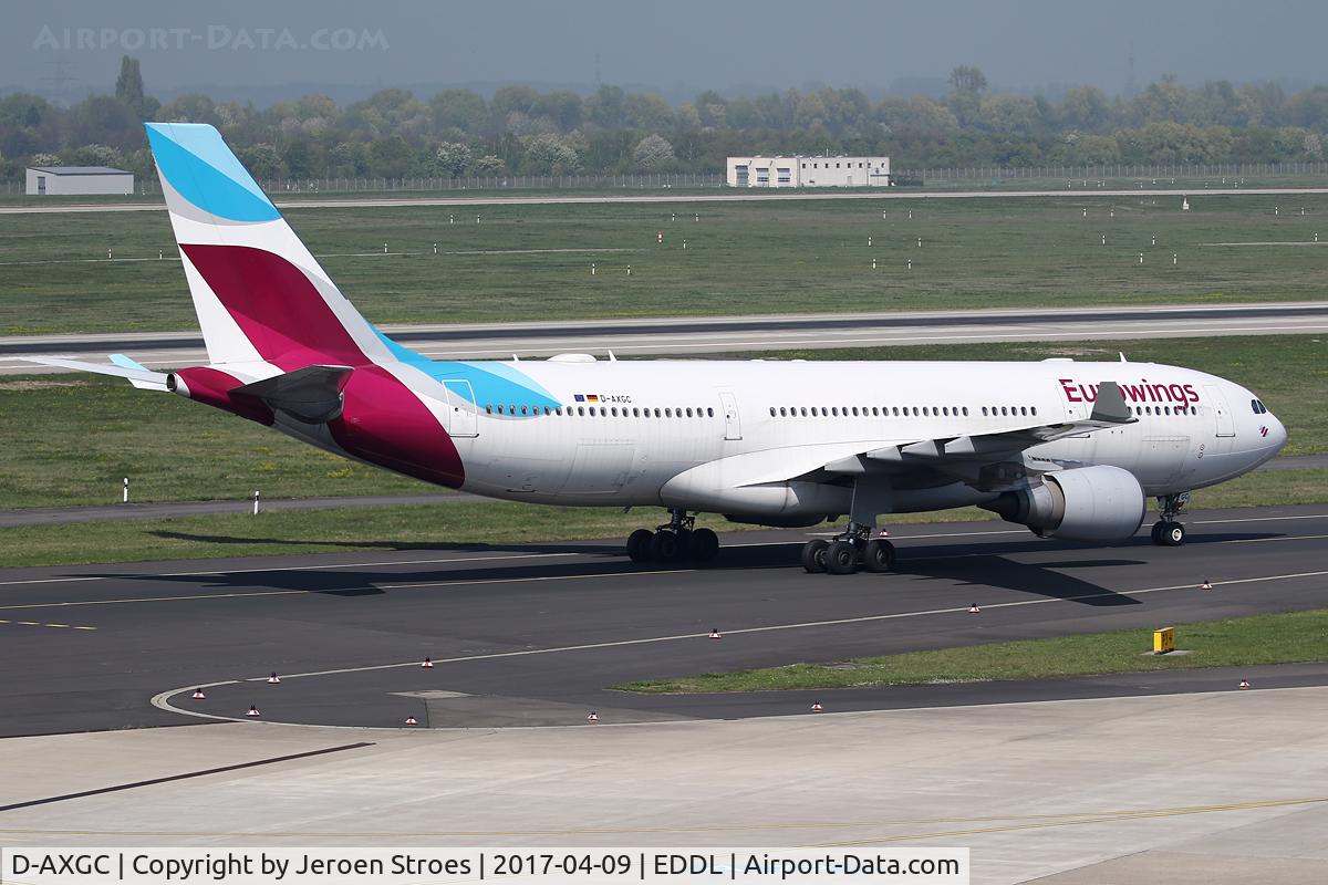 D-AXGC, 2003 Airbus A330-203 C/N 555, Dusseldorf Airport