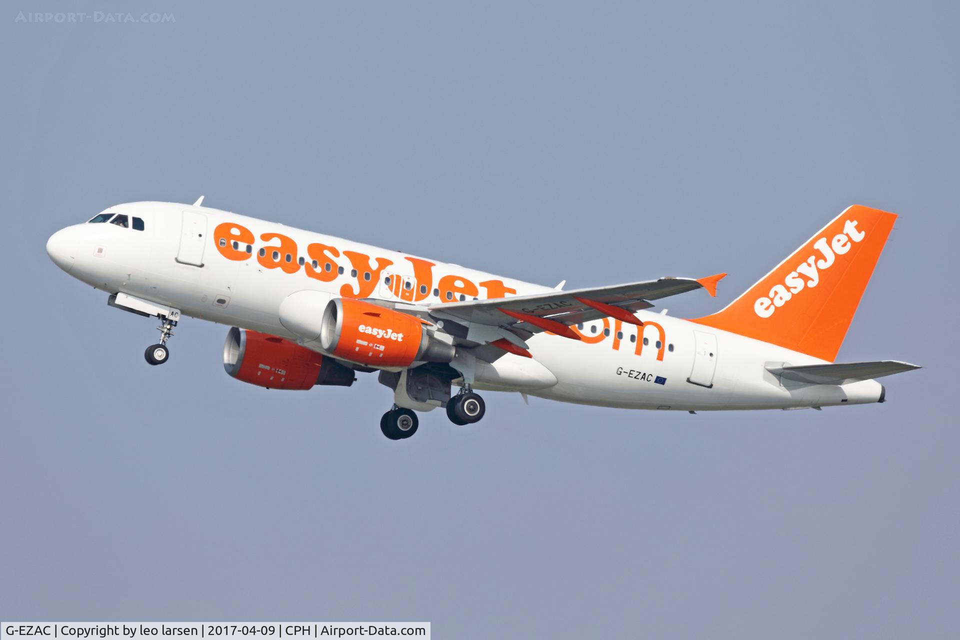 G-EZAC, 2006 Airbus A319-111 C/N 2691, Copenhagen 9.4.2017