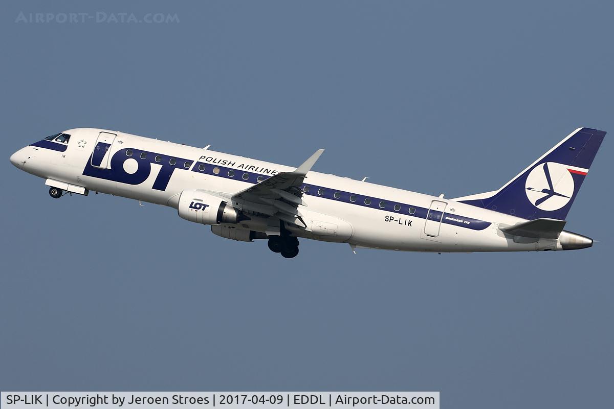 SP-LIK, 2009 Embraer 175LR (ERJ-170-200LR) C/N 17000303, Dusseldorf Airport