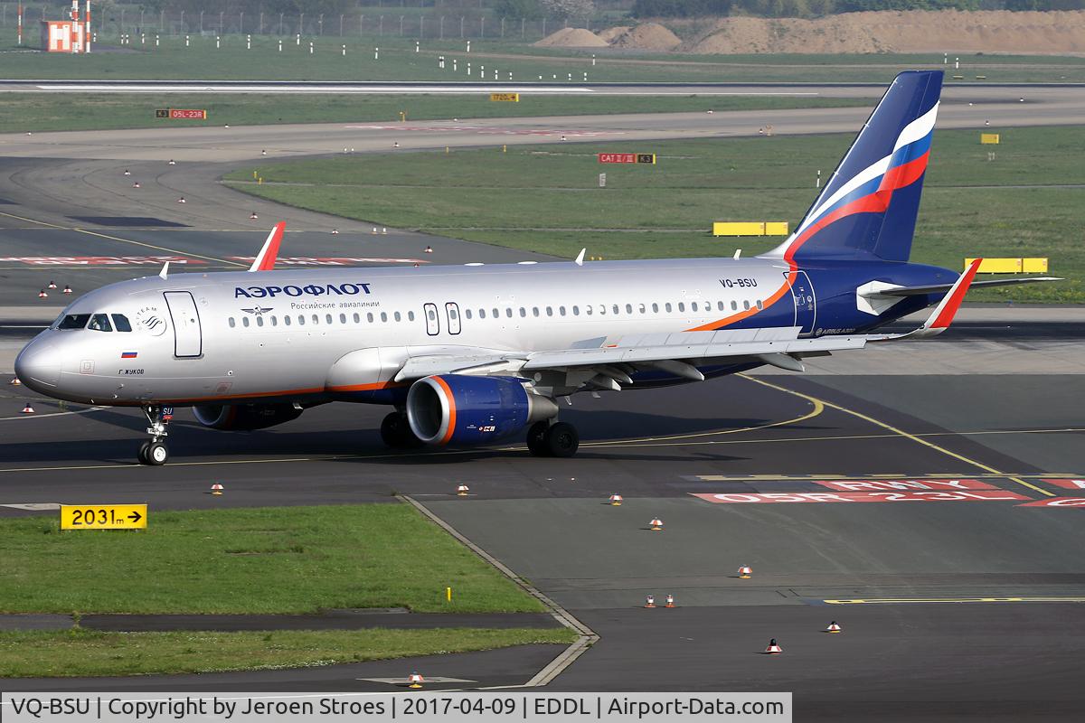 VQ-BSU, 2014 Airbus A320-214 C/N 6090, Dusseldorf Airport