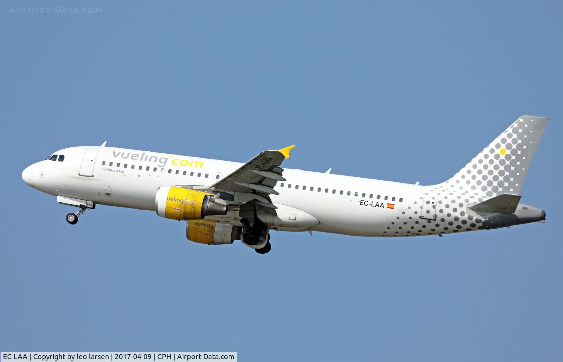 EC-LAA, 2006 Airbus A320-214 C/N 2678, Copenhagen 9.4.2017