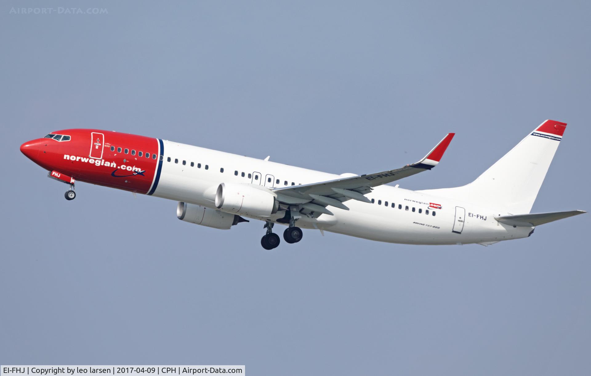 EI-FHJ, 2015 Boeing 737-8JP C/N 42069, Copenhagen 9.4.2017