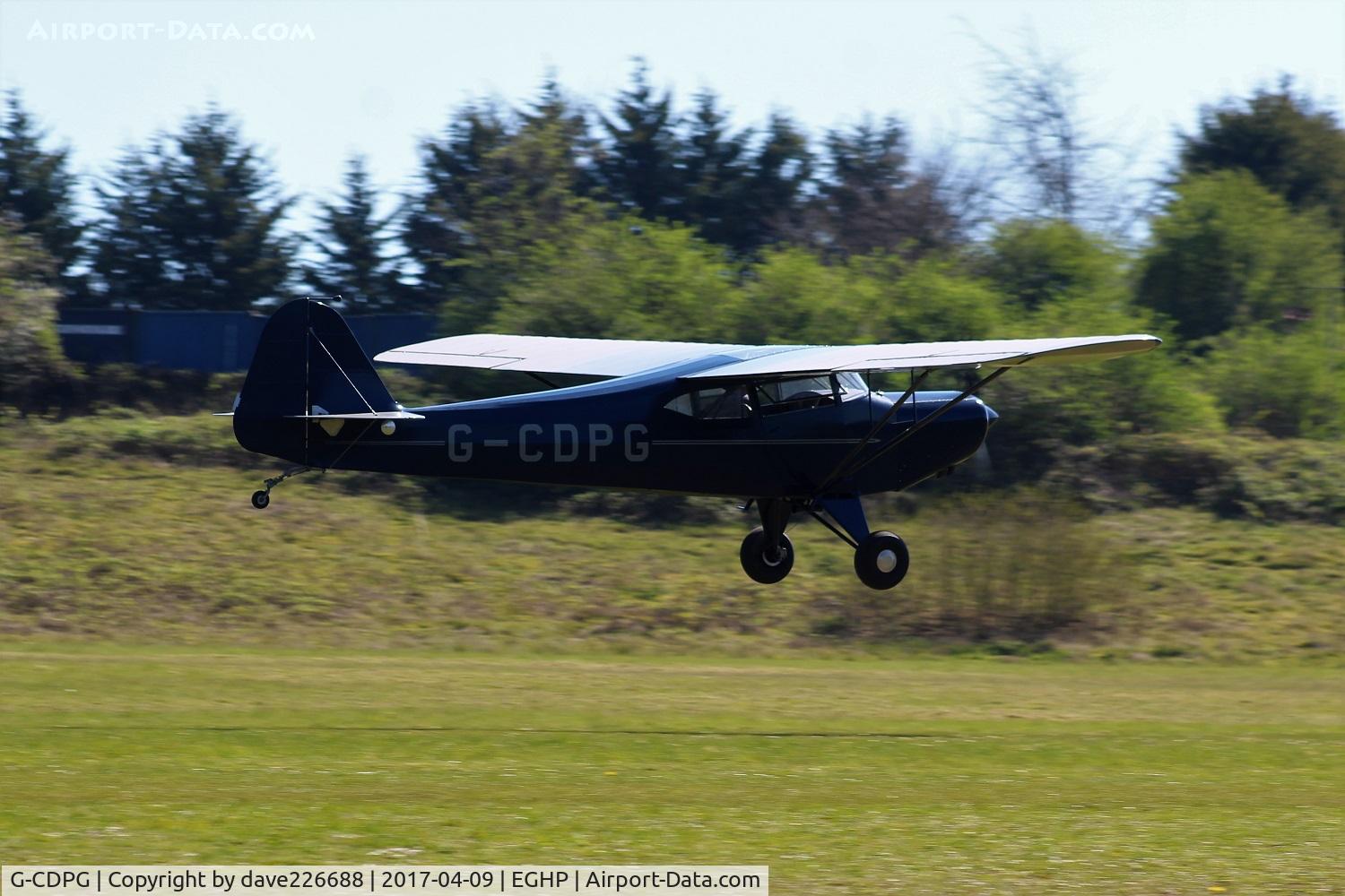 G-CDPG, 2005 Auster J-1A Autocrat C/N PFA 000-325, G CDPG departing on 21,
