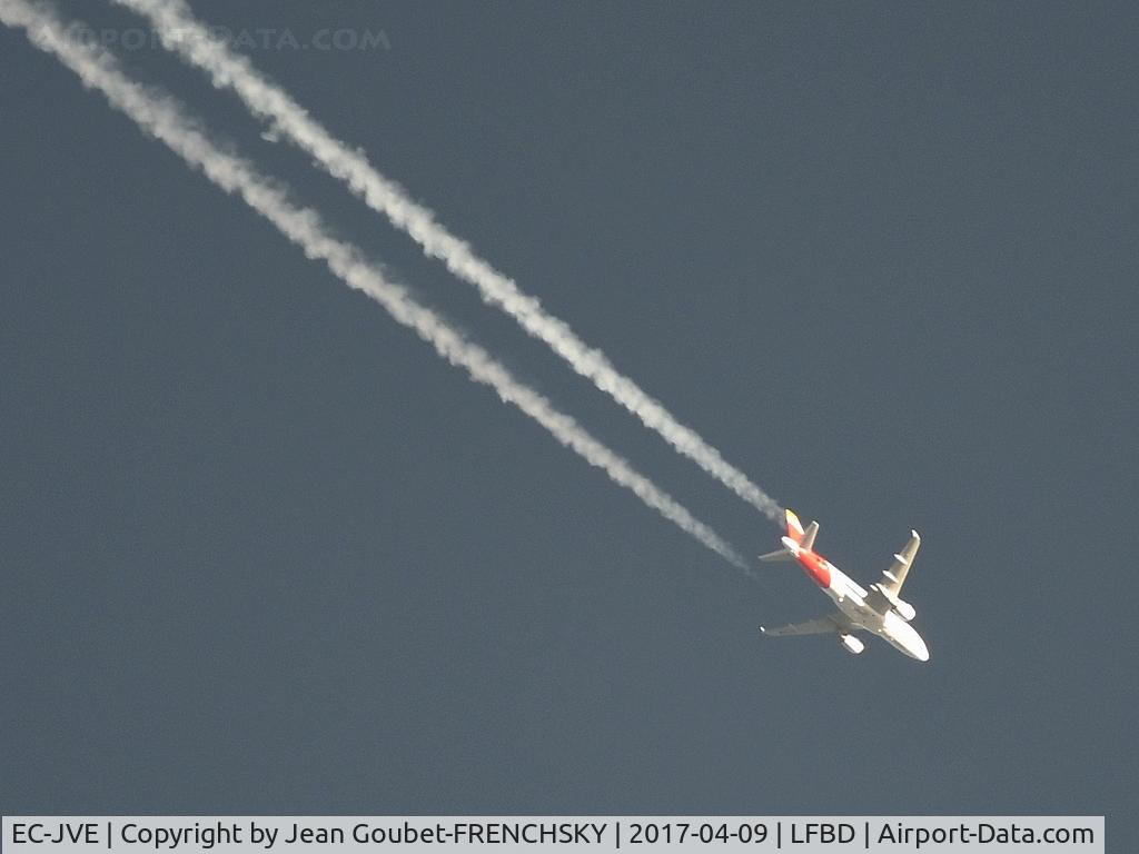 EC-JVE, 2006 Airbus A319-111 C/N 2843, IB3205 BRU/MAD level 370