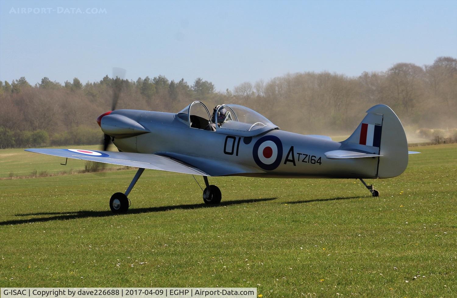 G-ISAC, 2015 Isaacs Spitfire C/N LAA 027-15134, G ISAC at the Jodel Flyin, Popham
