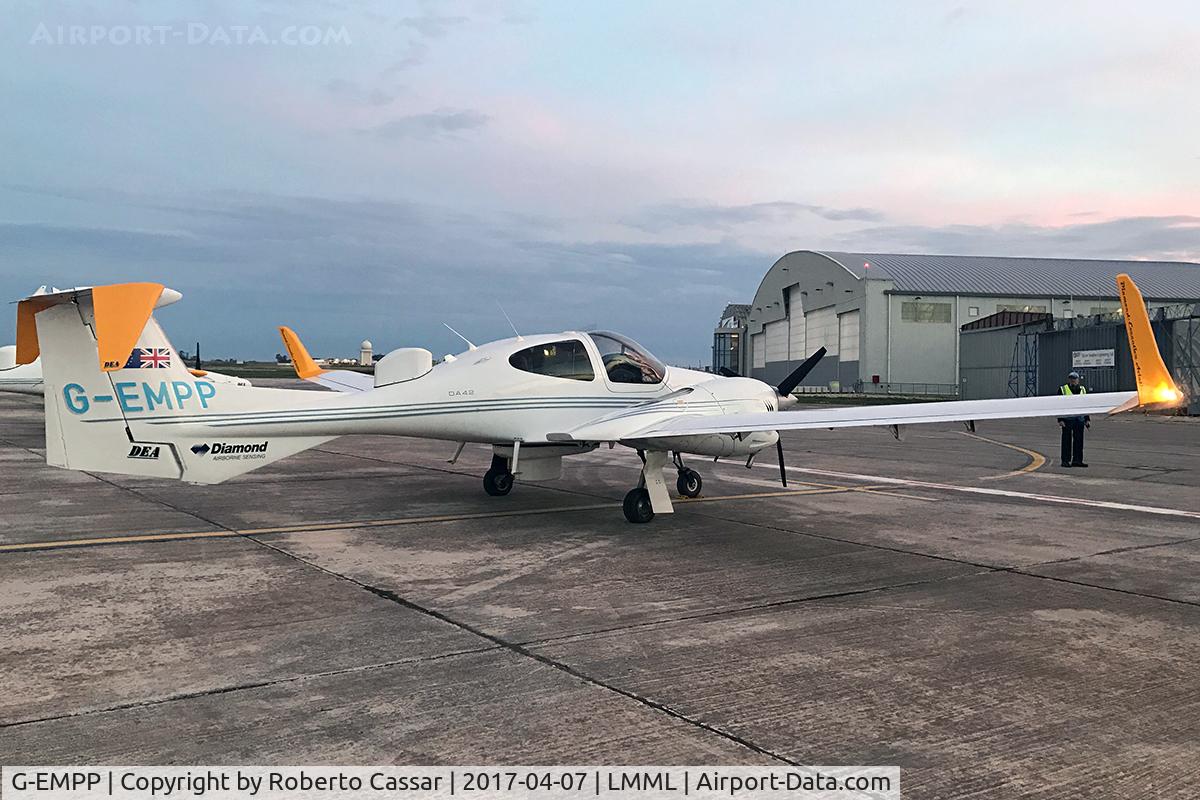 G-EMPP, 2008 Diamond DA-42MPP Guardian Twin Star C/N 42-M011, Park 2