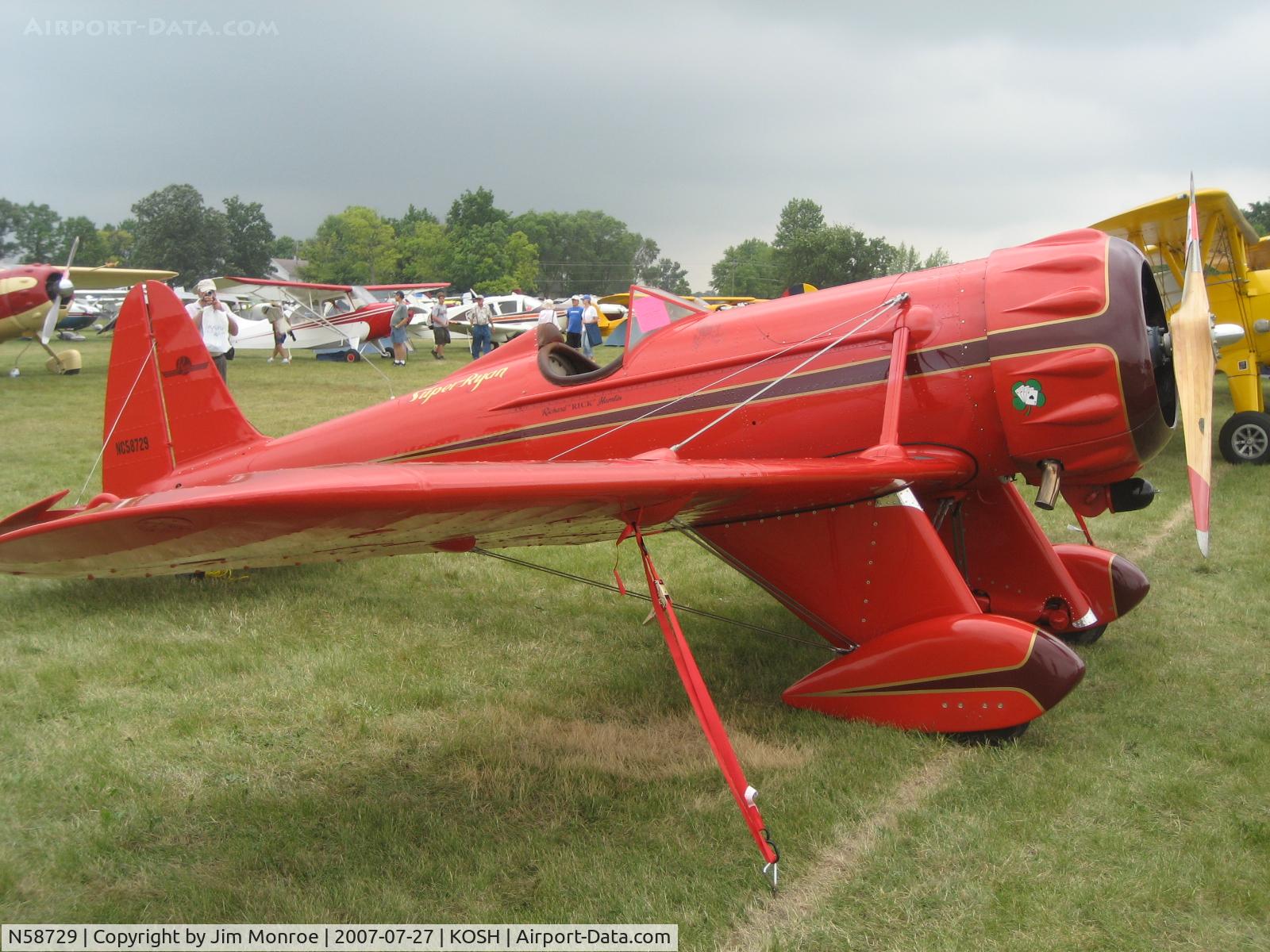 N58729, 1941 Ryan Aeronautical ST3KR C/N 1277, Oshkosh 2007