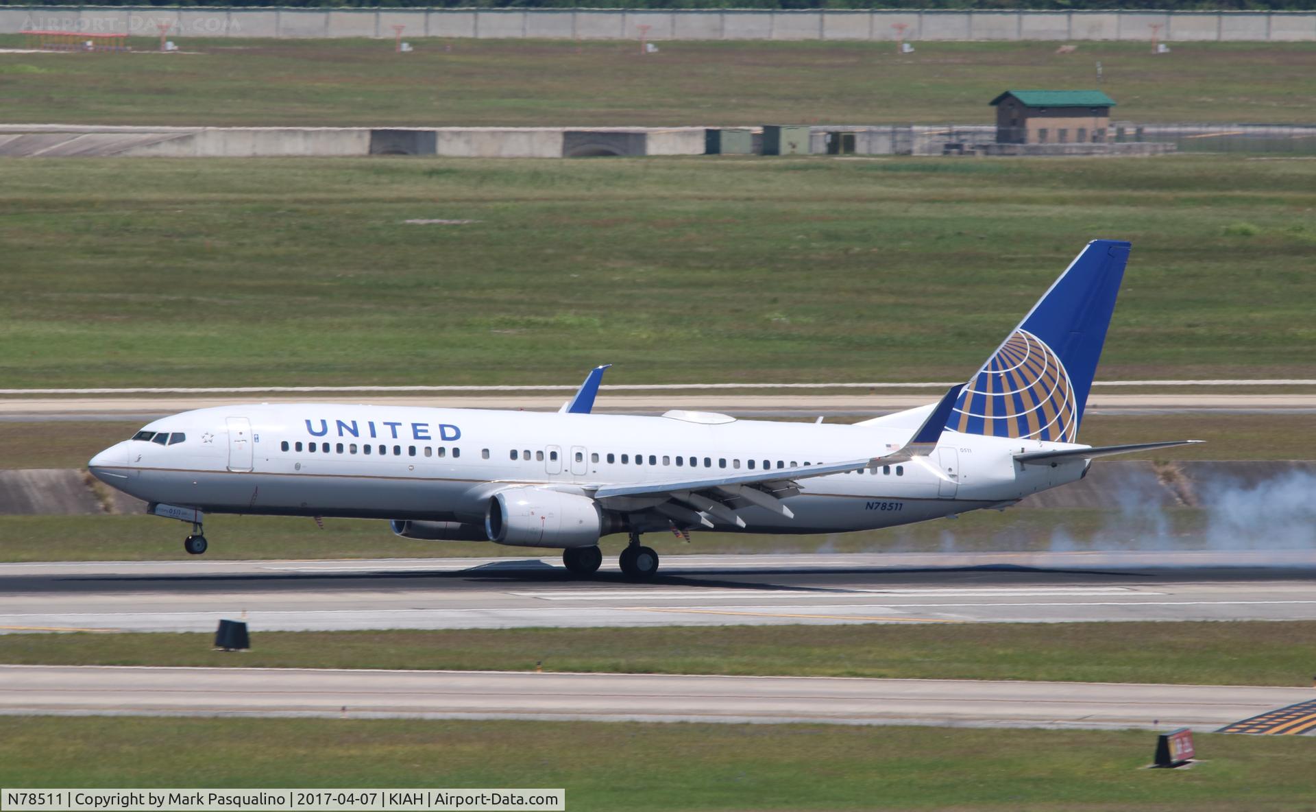 N78511, 2008 Boeing 737-824 C/N 33459, Boeing 737-800