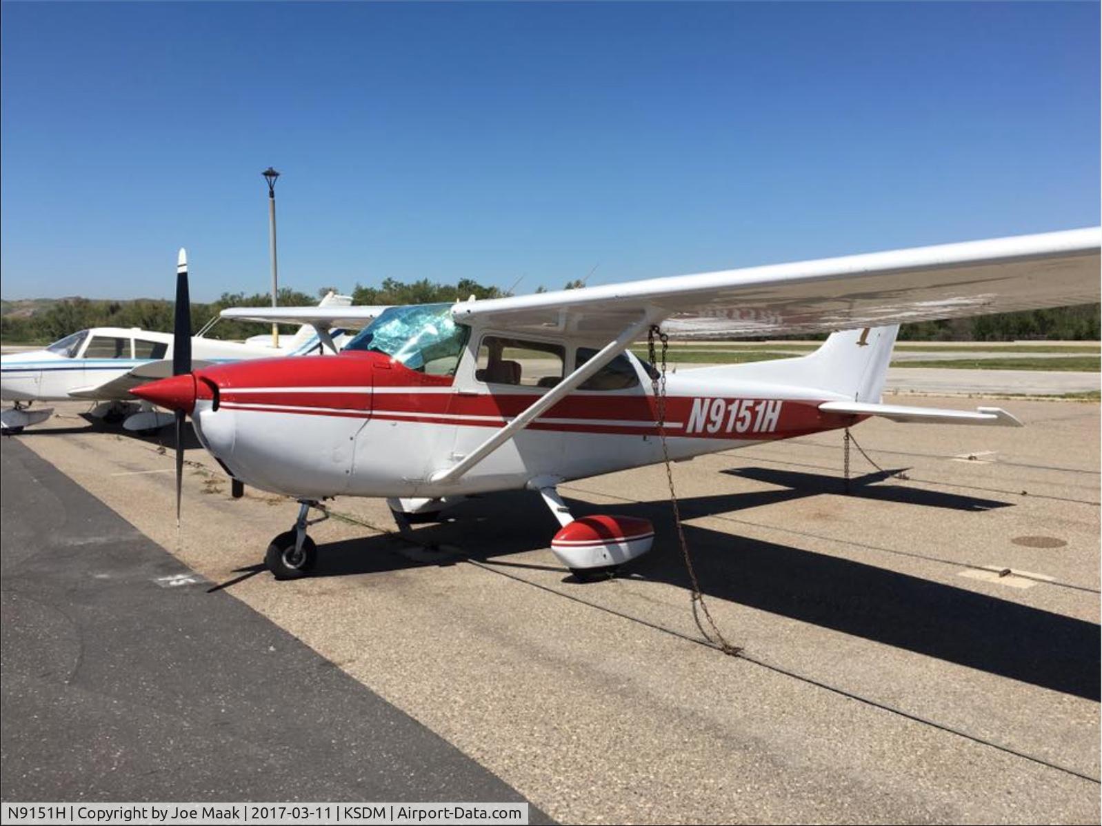 N9151H, 1975 Cessna 172M C/N 17265976, Photo taken at First Flight Brown Field, San Diego, CA