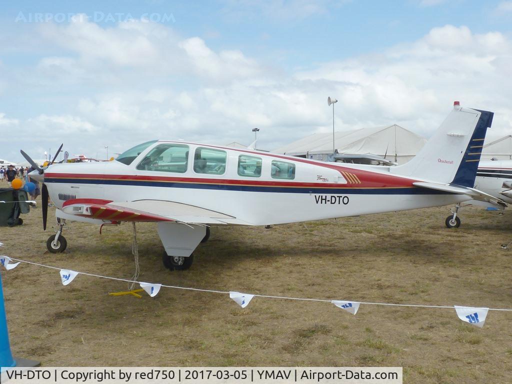 VH-DTO, 1997 Raytheon Aircraft Company A36 Bonanza C/N E-3131, Australian International Airshow 2017