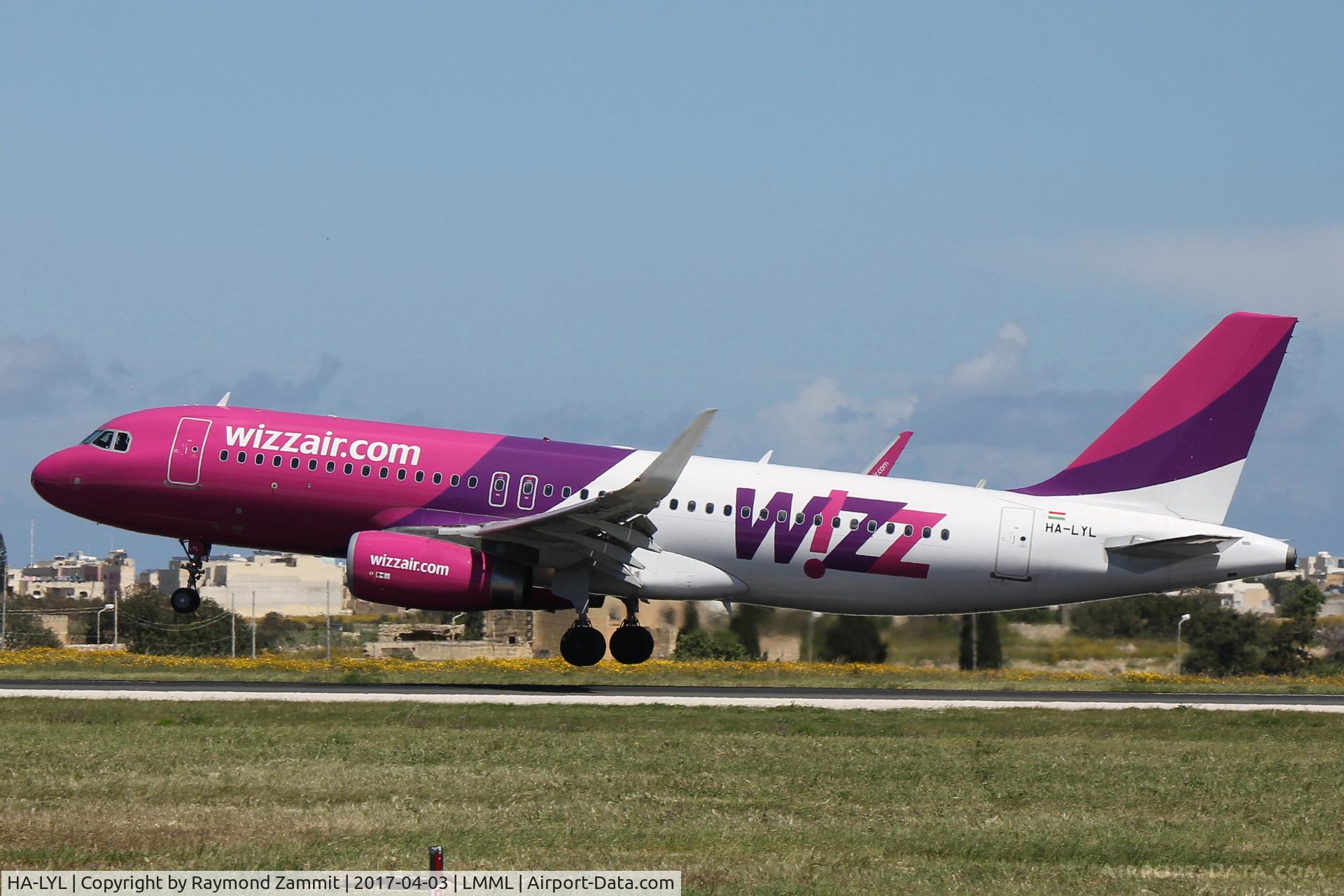 HA-LYL, 2015 Airbus A320-232 C/N 6489, A320 HA-LYL Wizzair
