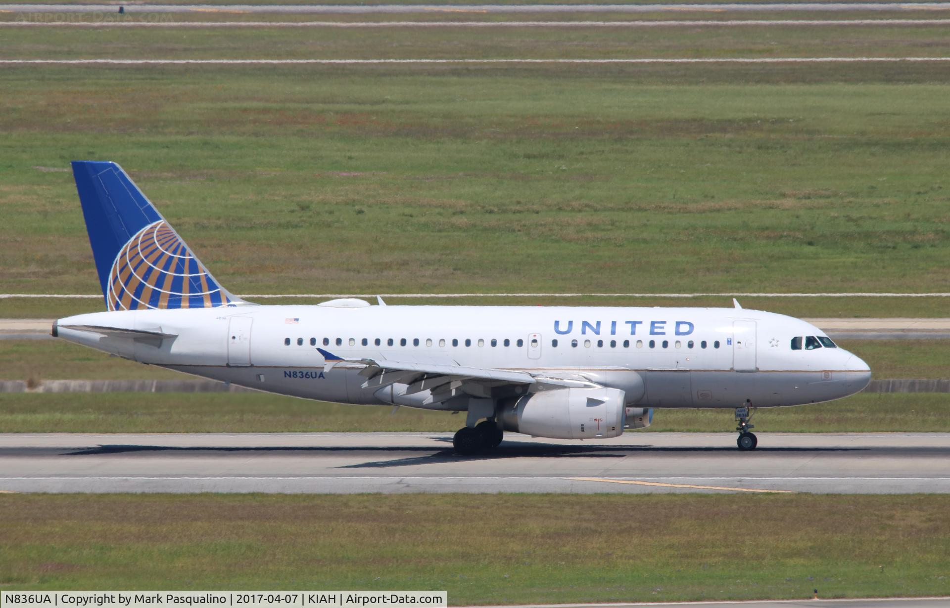 N836UA, 2001 Airbus A319-131 C/N 1460, Airbus A319