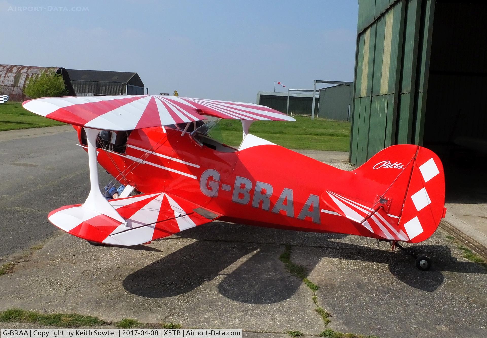 G-BRAA, 1965 Pitts S-1C Special C/N 101-GM, At Tibenham airfield