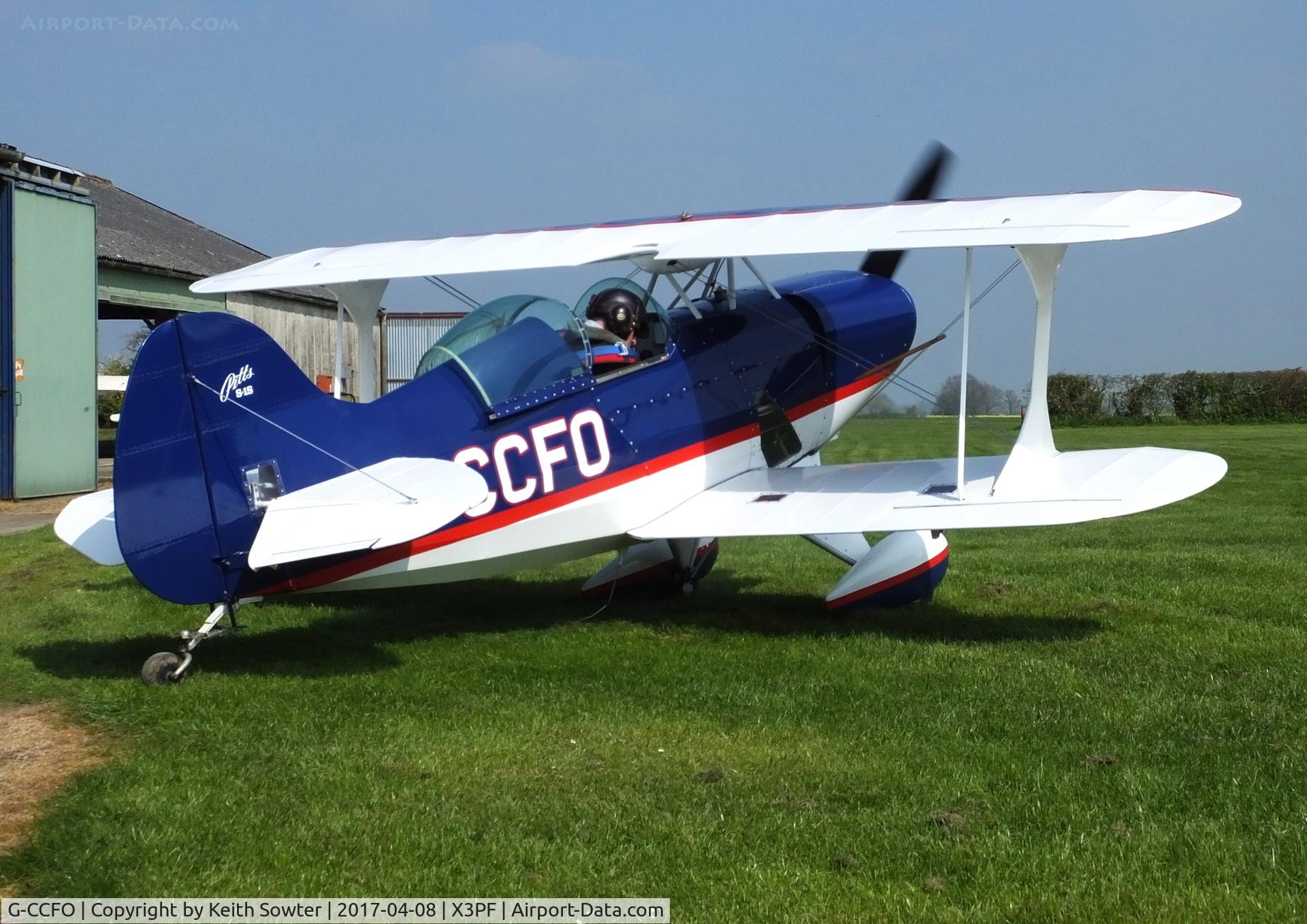 G-CCFO, 1997 Pitts S-1S Special C/N 001 (G-CCFO), At priory Farm
