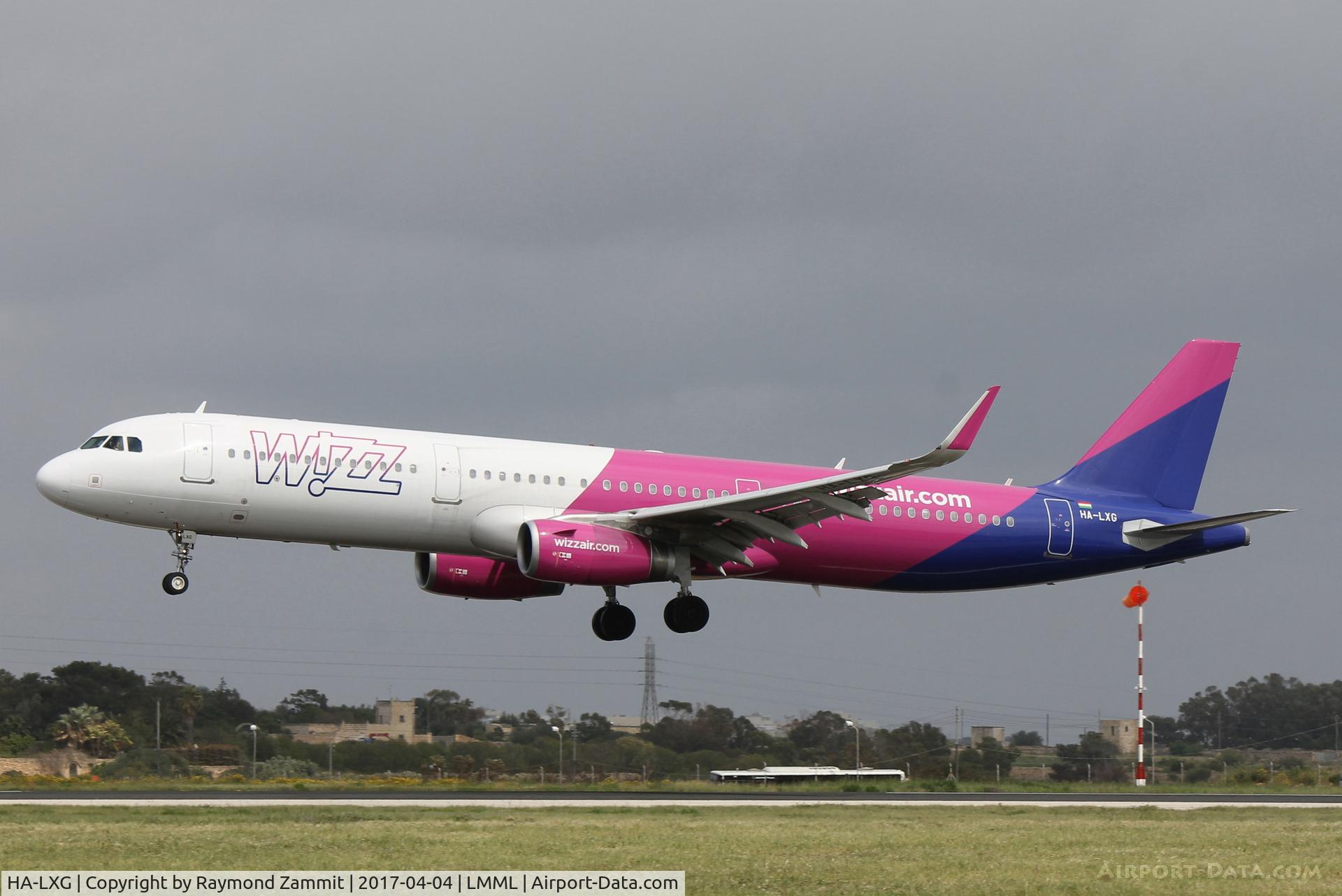 HA-LXG, 2016 Airbus A321-231 C/N 7182, A321 Ha-LXG Wizzair