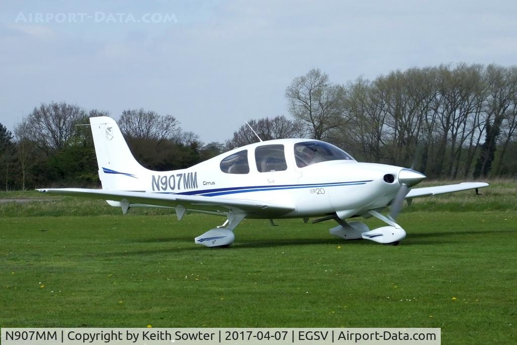 N907MM, 2003 Cirrus SR20 C/N 1270, Visiting Old Buckenham