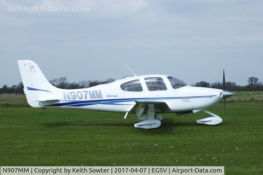 N907MM, 2003 Cirrus SR20 C/N 1270, Visiting Old Buckenham