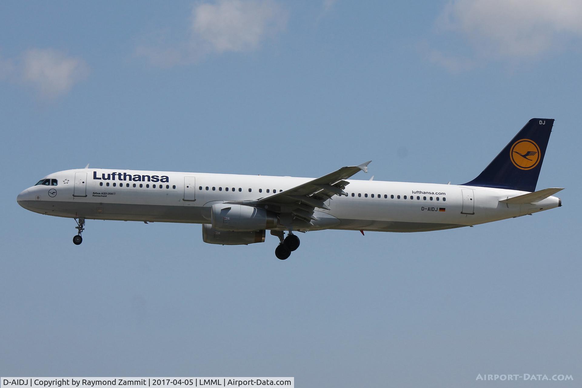 D-AIDJ, 2011 Airbus A321-231 C/N 4792, A321 D-AIDJ Lufthansa
