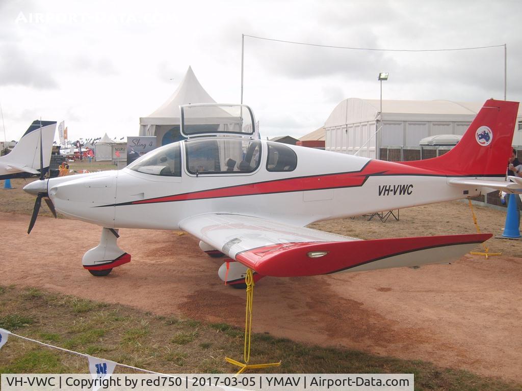 VH-VWC, 2011 The Airplane Factory Sling 4 C/N 015, Australian International Airshow 2017
