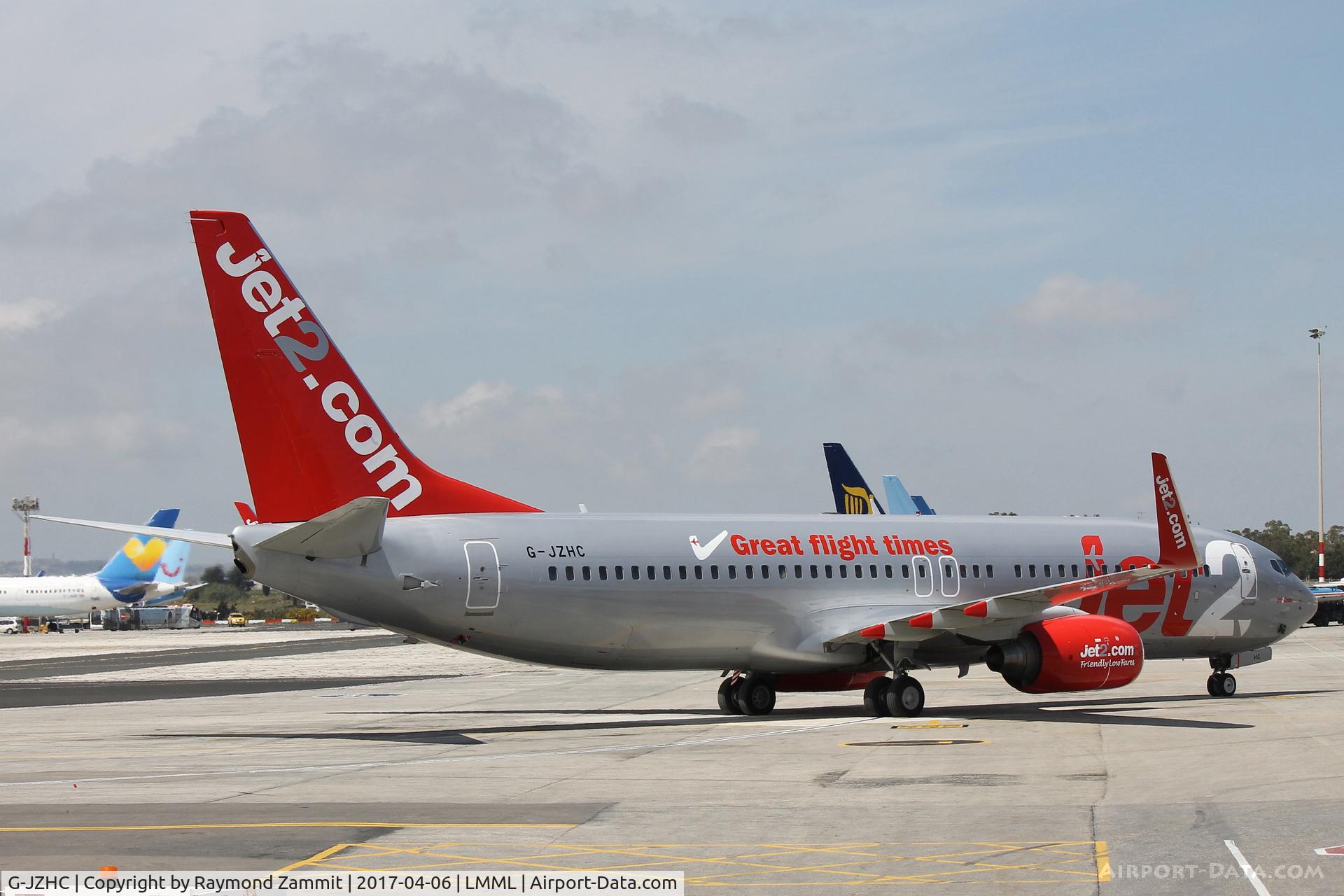 G-JZHC, 2000 Boeing 737-8K5 C/N 30593, B737-800 G-JZHC Jet2.Com