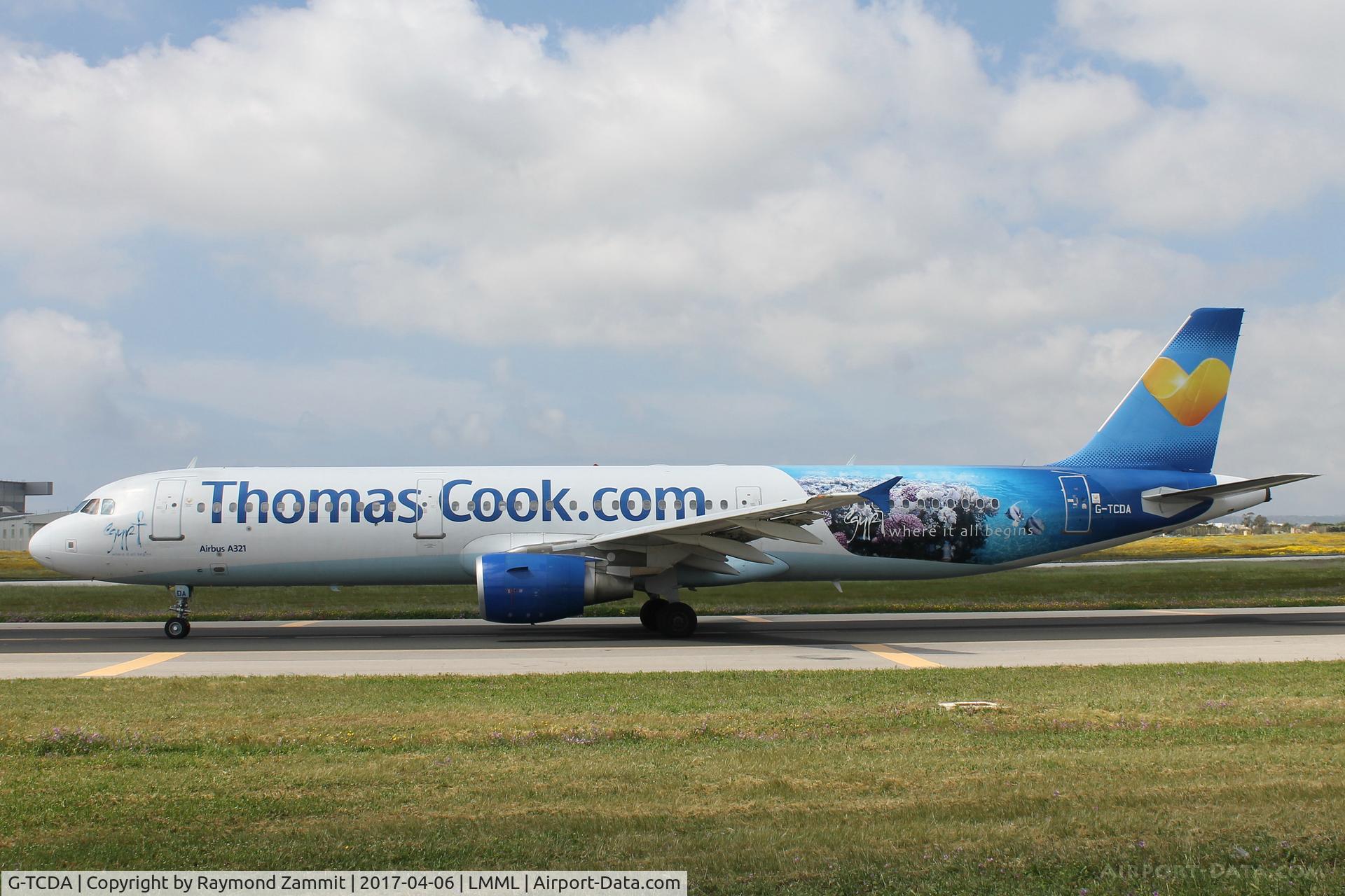 G-TCDA, 2003 Airbus A321-211 C/N 2060, A321 G-TCDA Thomas Cook Airlines