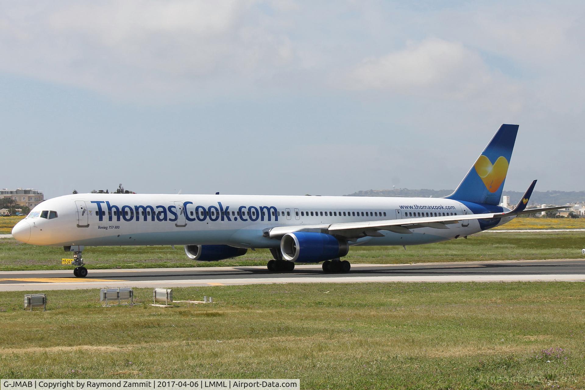 G-JMAB, 2001 Boeing 757-3CQ C/N 32242, B757 G-JMAB Thomas Cook Airlines
