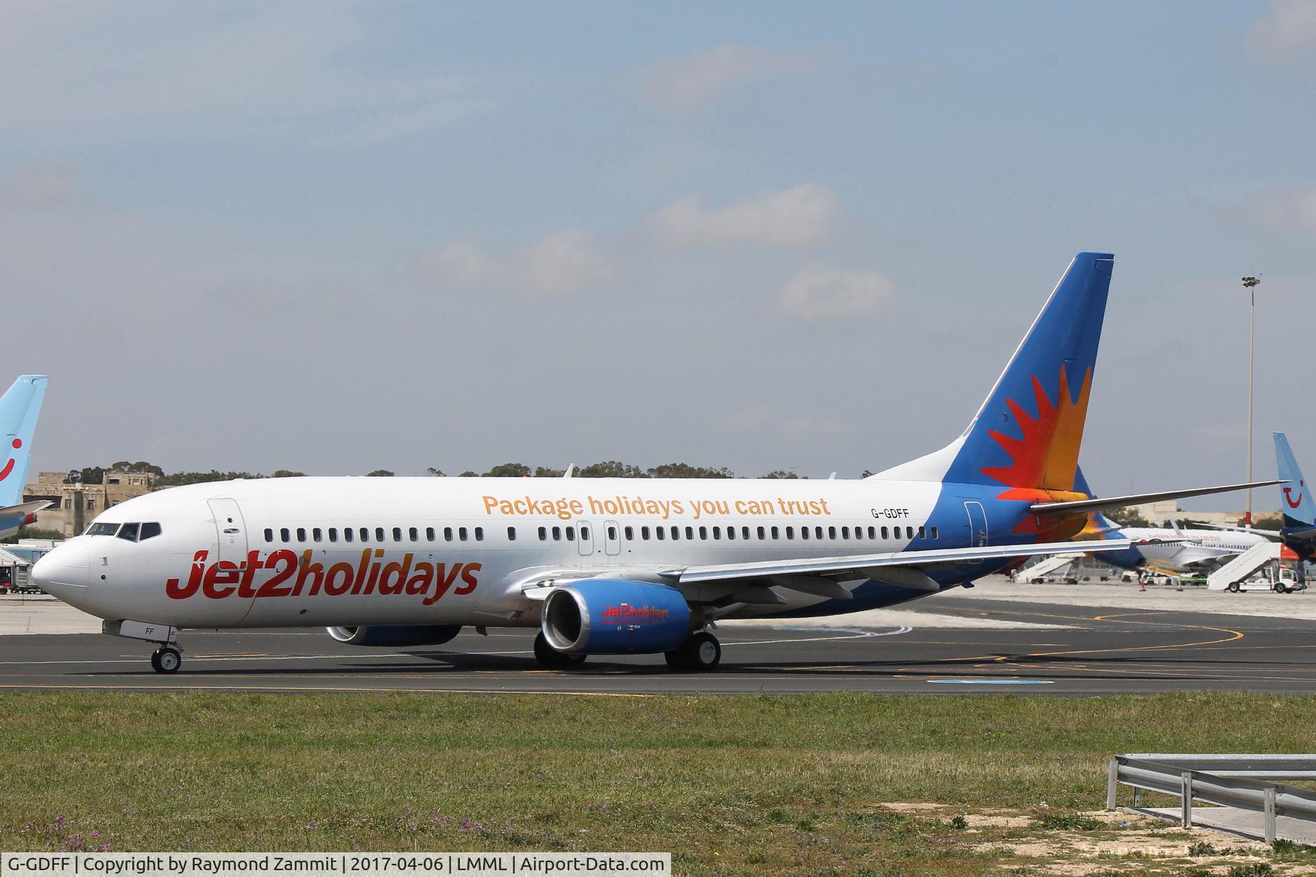G-GDFF, 1999 Boeing 737-85P C/N 28385, B737-800 G-GDFF Jet2.Com