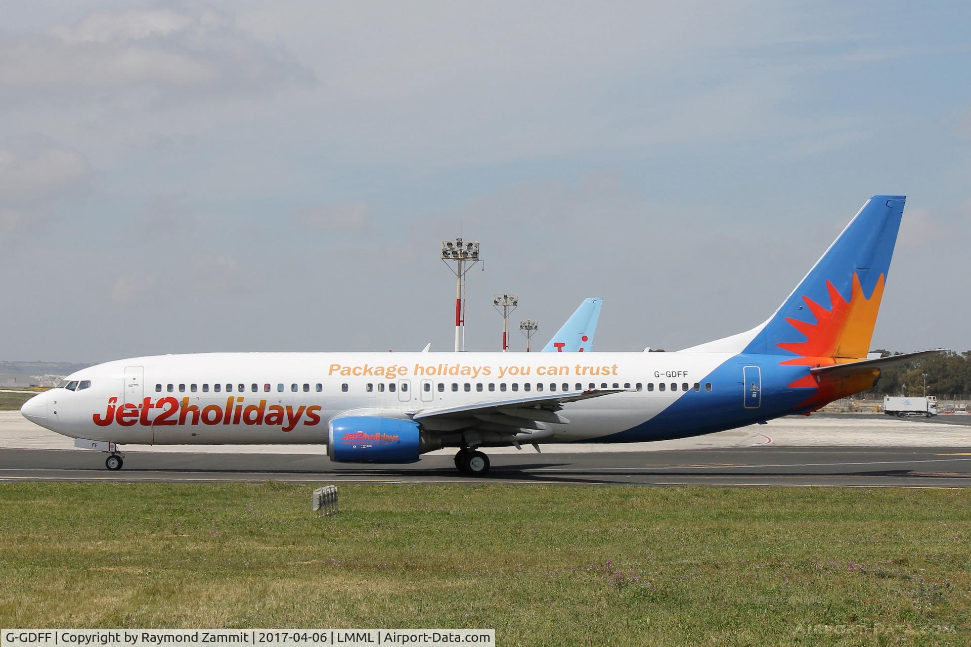 G-GDFF, 1999 Boeing 737-85P C/N 28385, B737-800 G-GDFF Jet2.Com