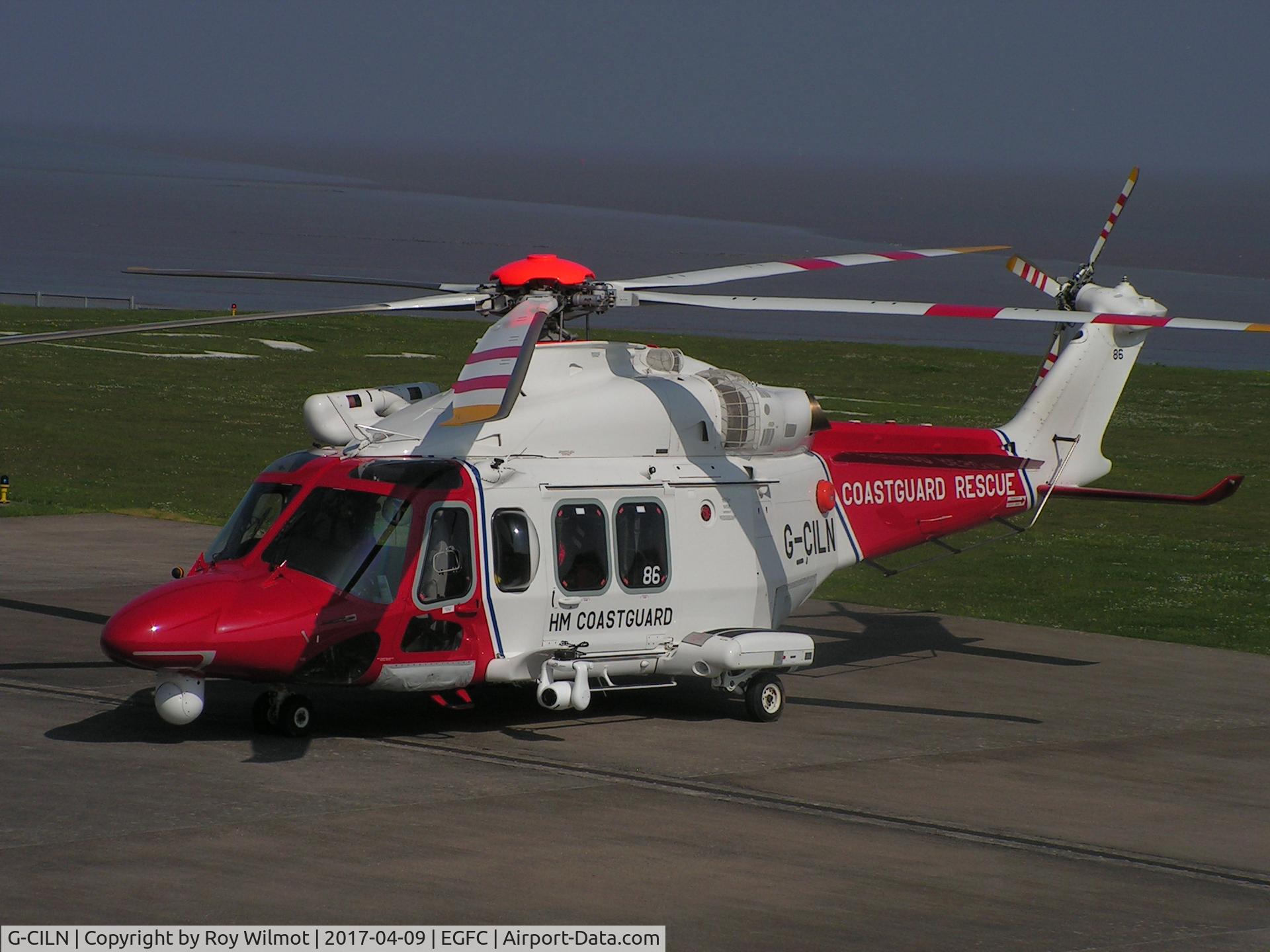 G-CILN, 2014 AgustaWestland AW-139 C/N 31586, CARDIFF HELIPORT OPEN DAY