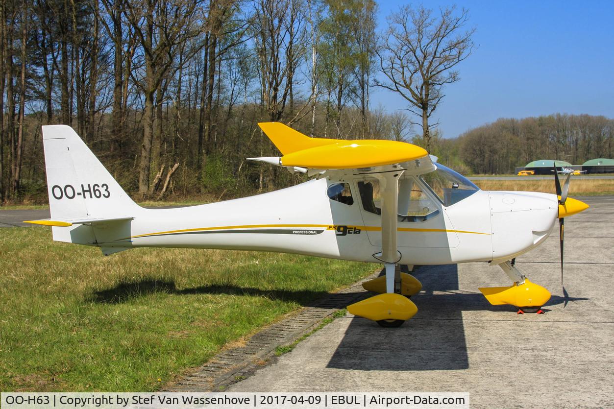 OO-H63, 2015 B & F Technik FK-9 ELA C/N 490, Sunny at Ursel Airfield.