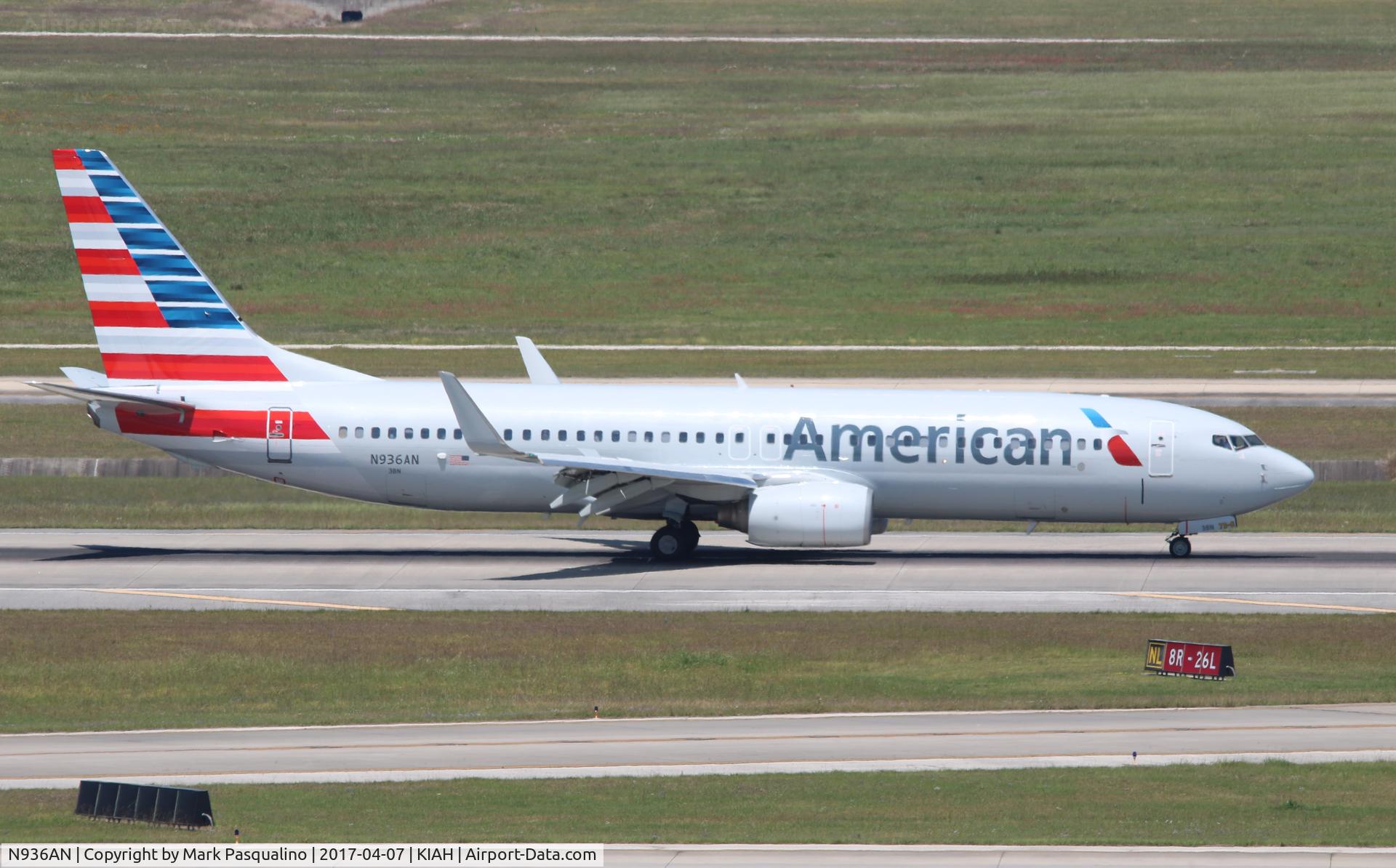 N936AN, 2000 Boeing 737-823 C/N 29532, Boeing 737-800