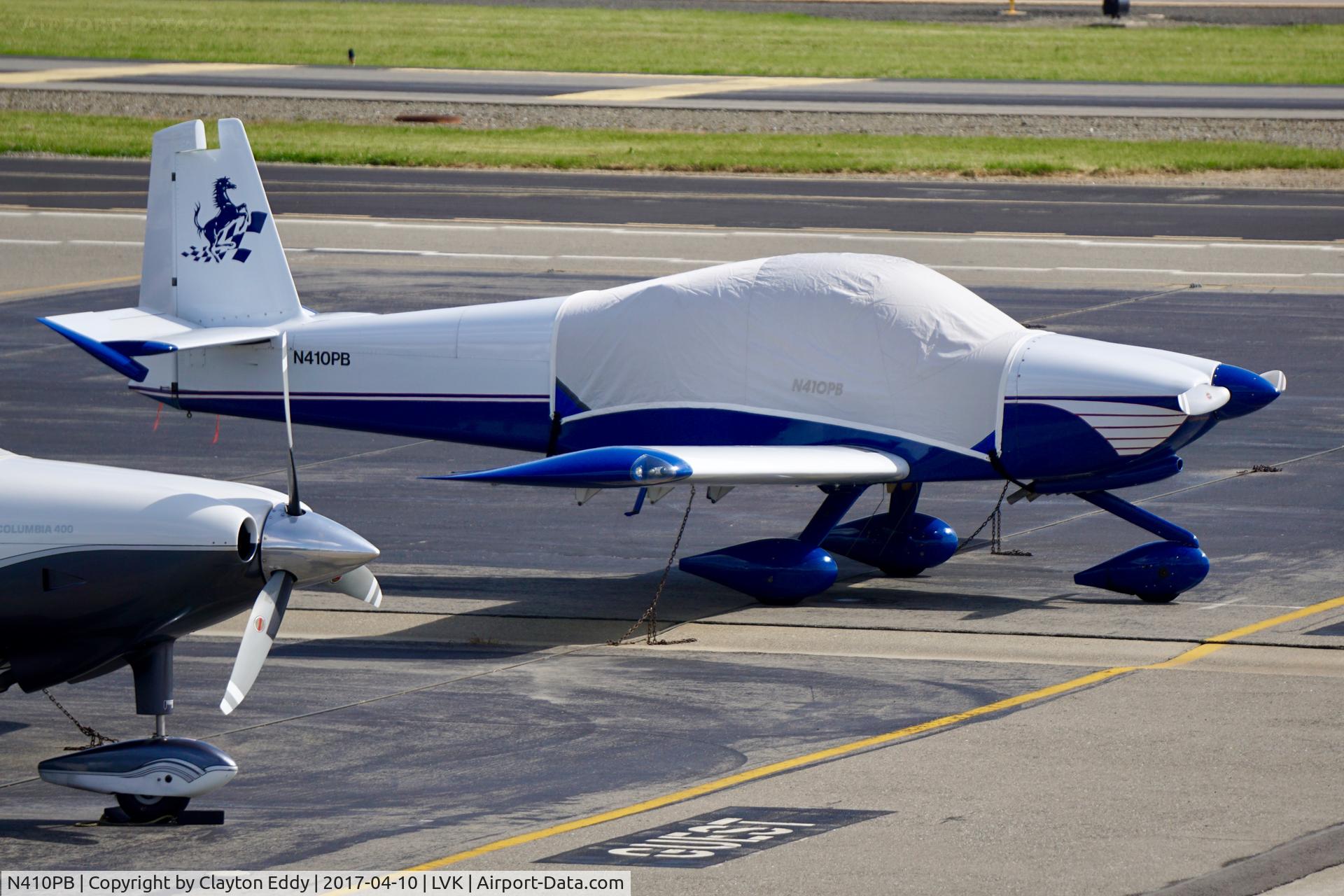 N410PB, 2005 Vans RV-10 C/N 40117, Livermore Airport California 2017