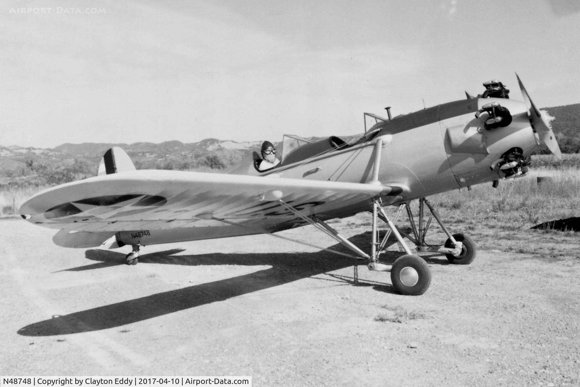 N48748, 1955 Ryan Aeronautical ST3KR C/N 1683, Not sure when or where.