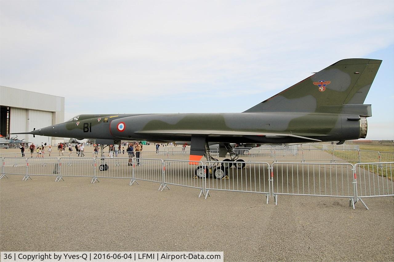 36, Dassault Mirage IVP C/N 36, Dassault Mirage IVP, Preserved at Istres-Le Tubé Air Base 125 (LFMI-QIE) Open day 2016