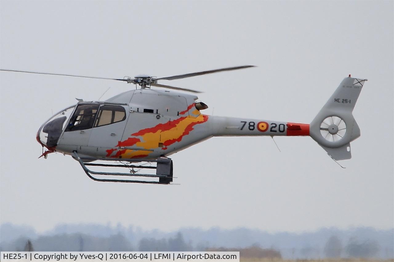 HE25-1, 2000 Eurocopter EC-120B Colibri C/N 1115, Spanish ASPA Team Eurocopter EC-120B Colibri, On display, Istres-Le Tubé Air Base 125 (LFMI-QIE) open day 2016