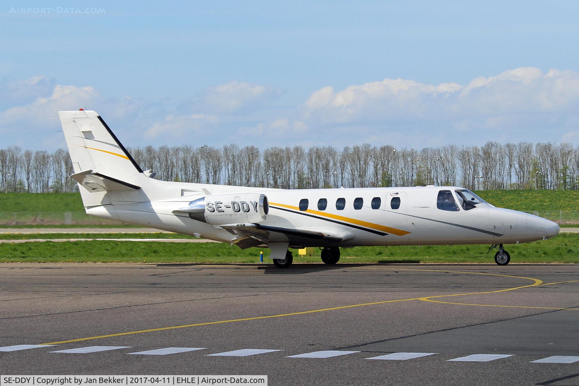 SE-DDY, 1980 Cessna 550 Citation II C/N 550-0115, Lelystad Airport