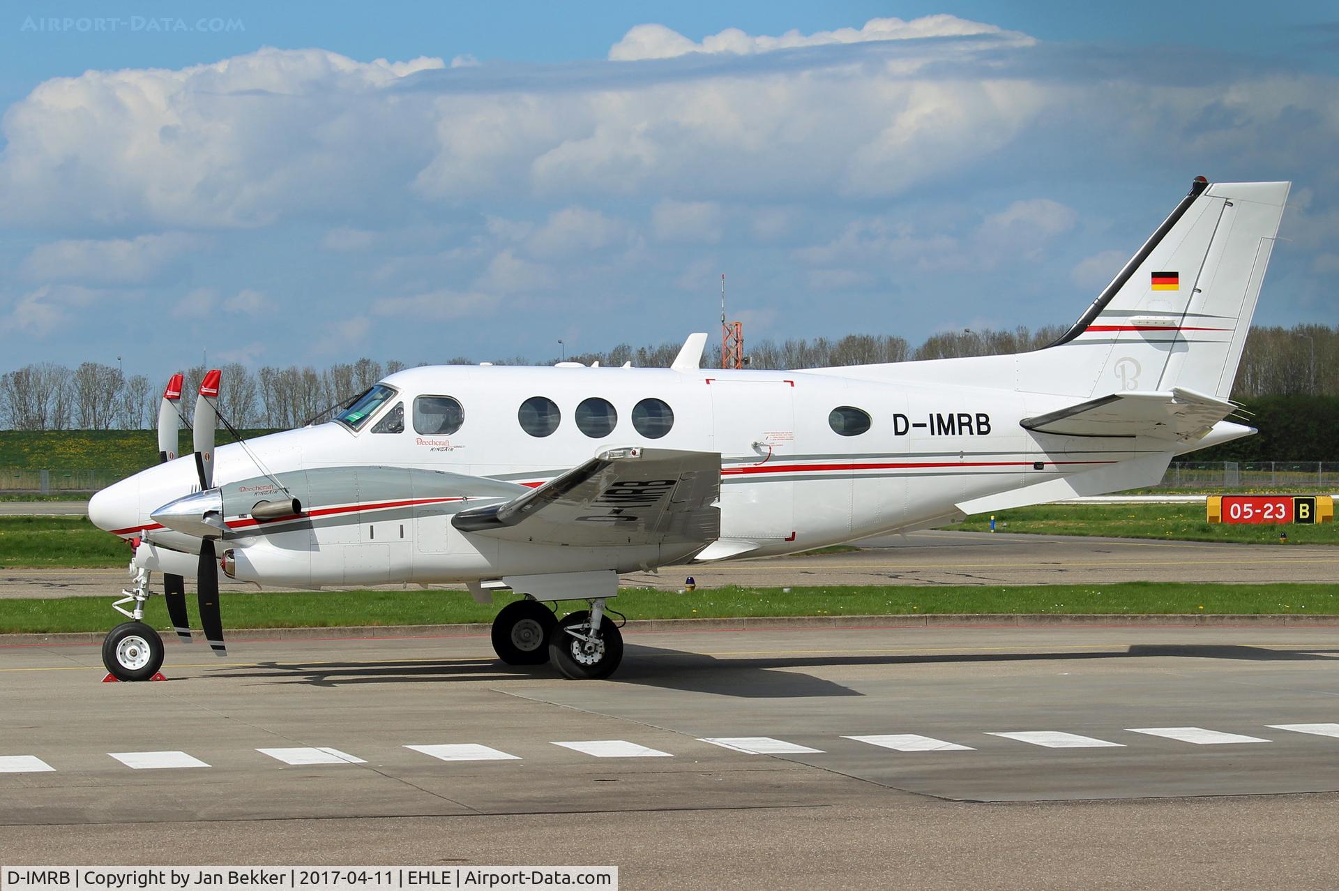 D-IMRB, 2008 Hawker Beechcraft C90GTi King Air King Air C/N LJ-1900, Lelystad Airport