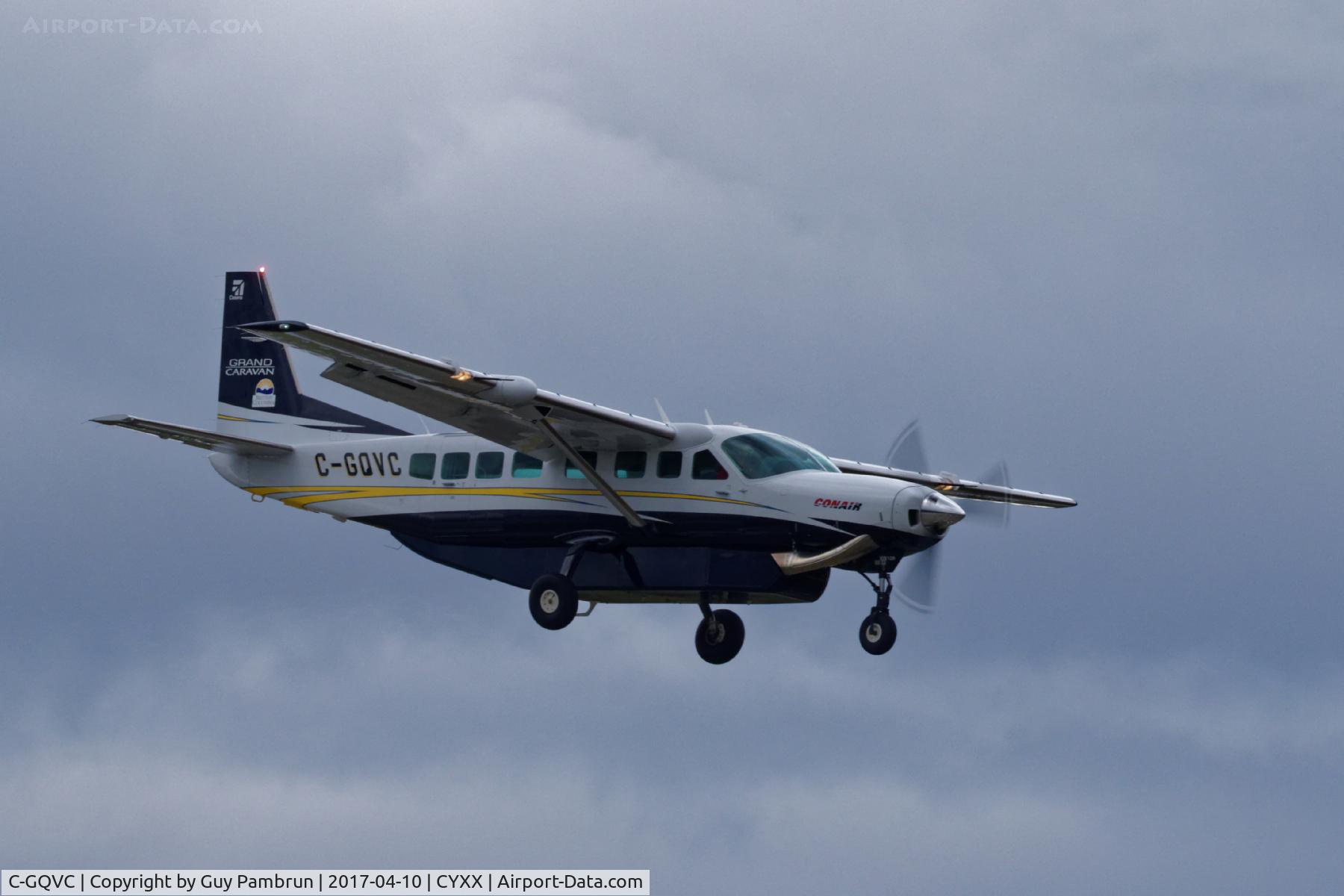 C-GQVC, 2011 Cessna 208B Grand Caravan C/N 208B2262, Landing