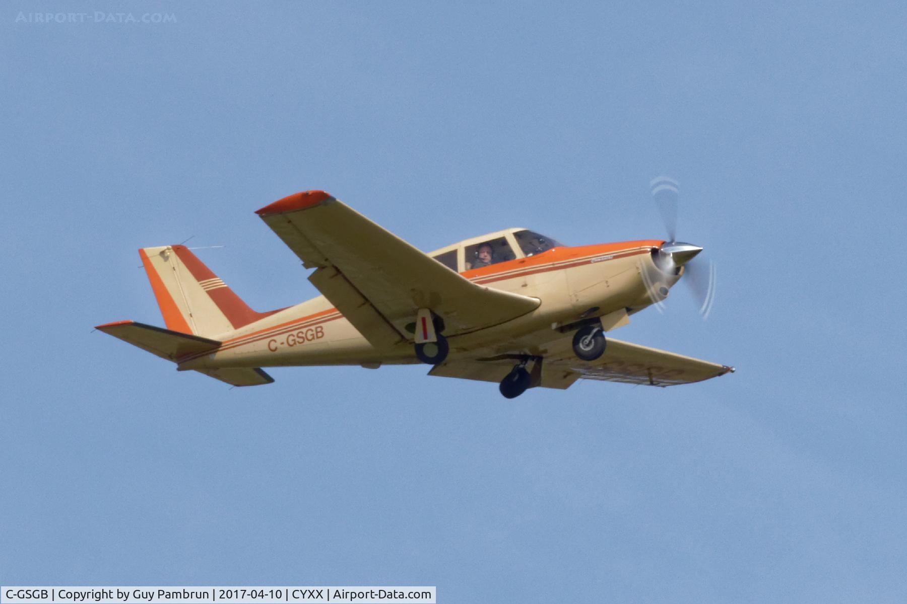 C-GSGB, 1968 Piper PA-24-260 Comanche C/N 24-4728, Overshoot