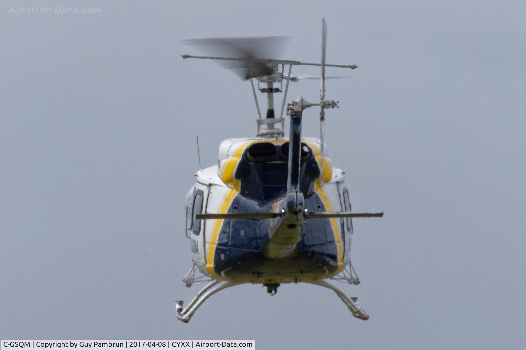C-GSQM, 1980 Bell 212 C/N 31160, Landing