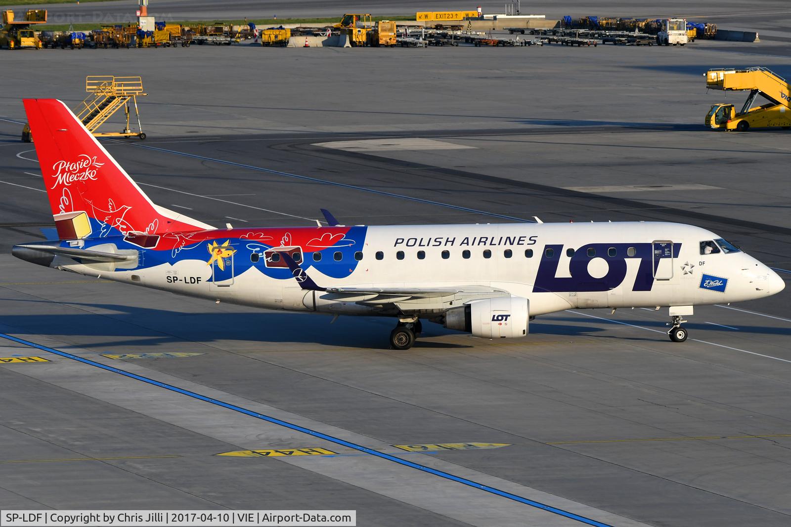SP-LDF, 2004 Embraer 170ST (ERJ-170-100ST) C/N 17000035, LOT Polish Airlines