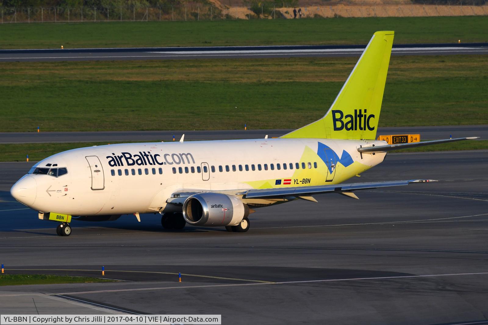 YL-BBN, 1992 Boeing 737-522 C/N 26683, Air Baltic