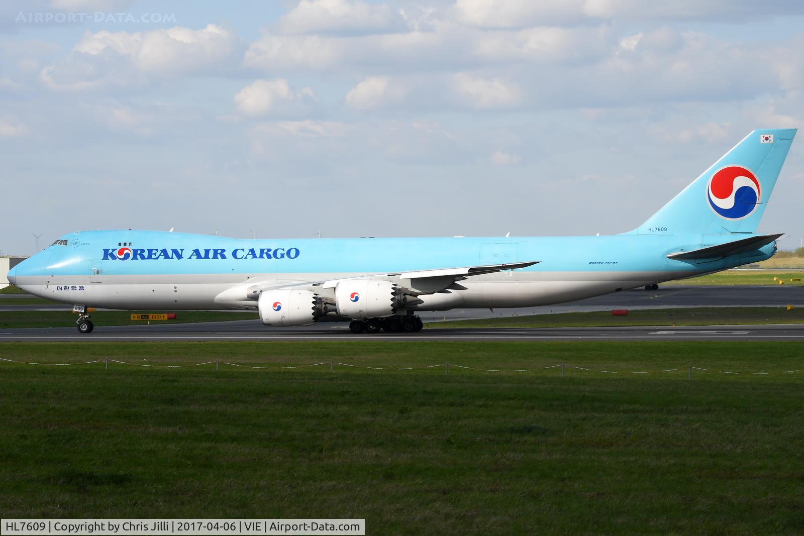 HL7609, 2012 Boeing 747-8HT/F C/N 37132, Korean Air Cargo