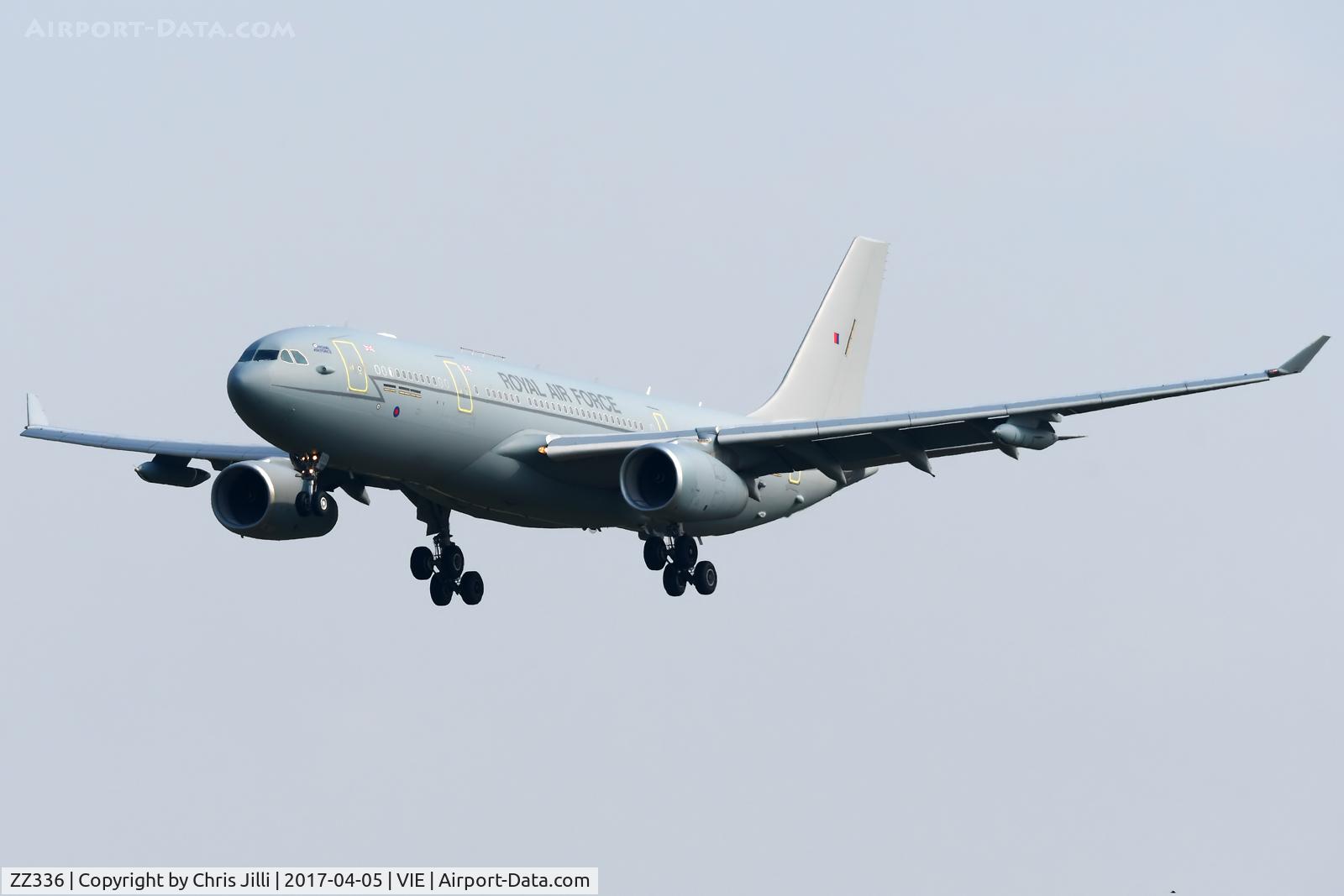 ZZ336, 2012 Airbus KC3 Voyager (A330-243MRTT) C/N 1363, Royal Air Force