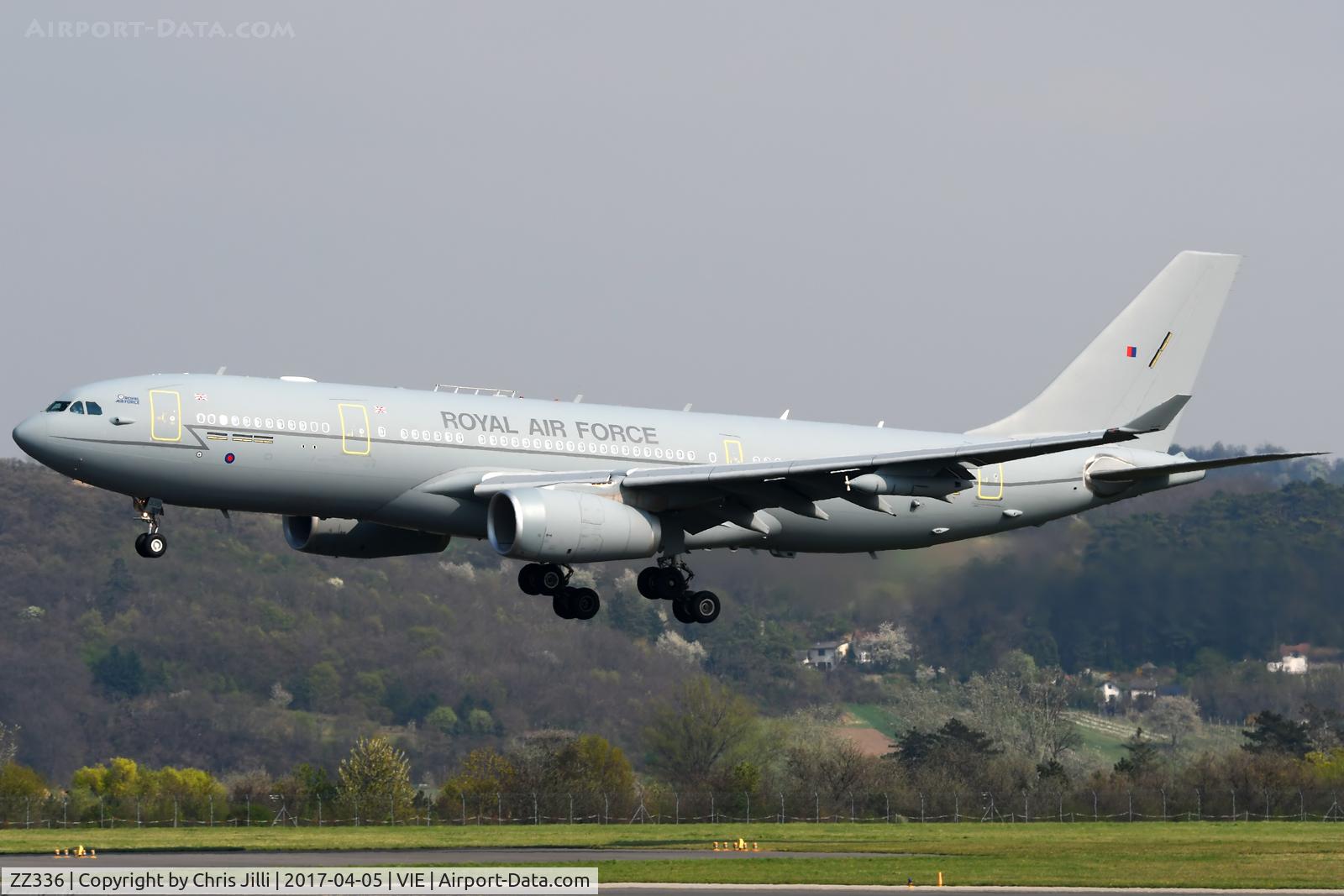ZZ336, 2012 Airbus KC3 Voyager (A330-243MRTT) C/N 1363, Royal Air Force